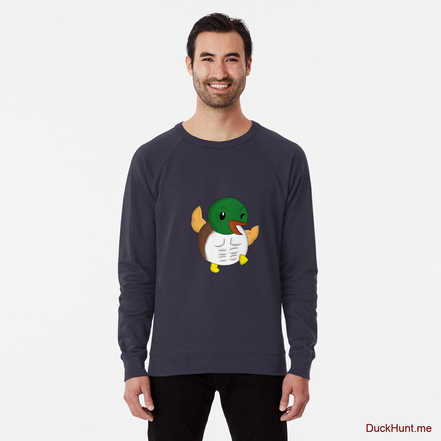 Super duck Navy Lightweight Sweatshirt