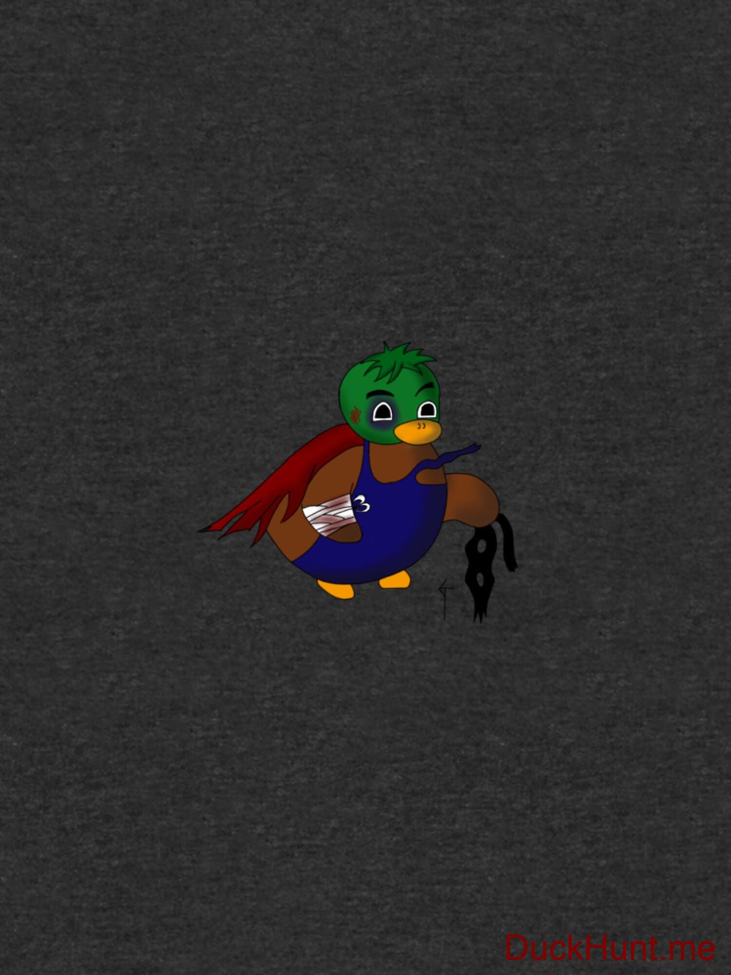 Dead DuckHunt Boss (smokeless) Charcoal Lightweight Sweatshirt alternative image 2