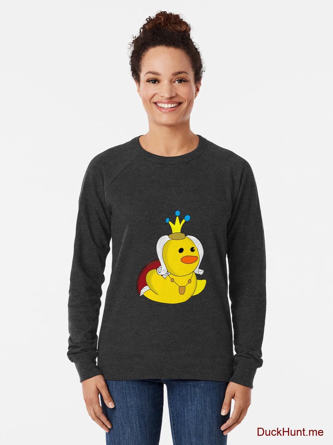 Royal Duck Charcoal Lightweight Sweatshirt alternative image 1