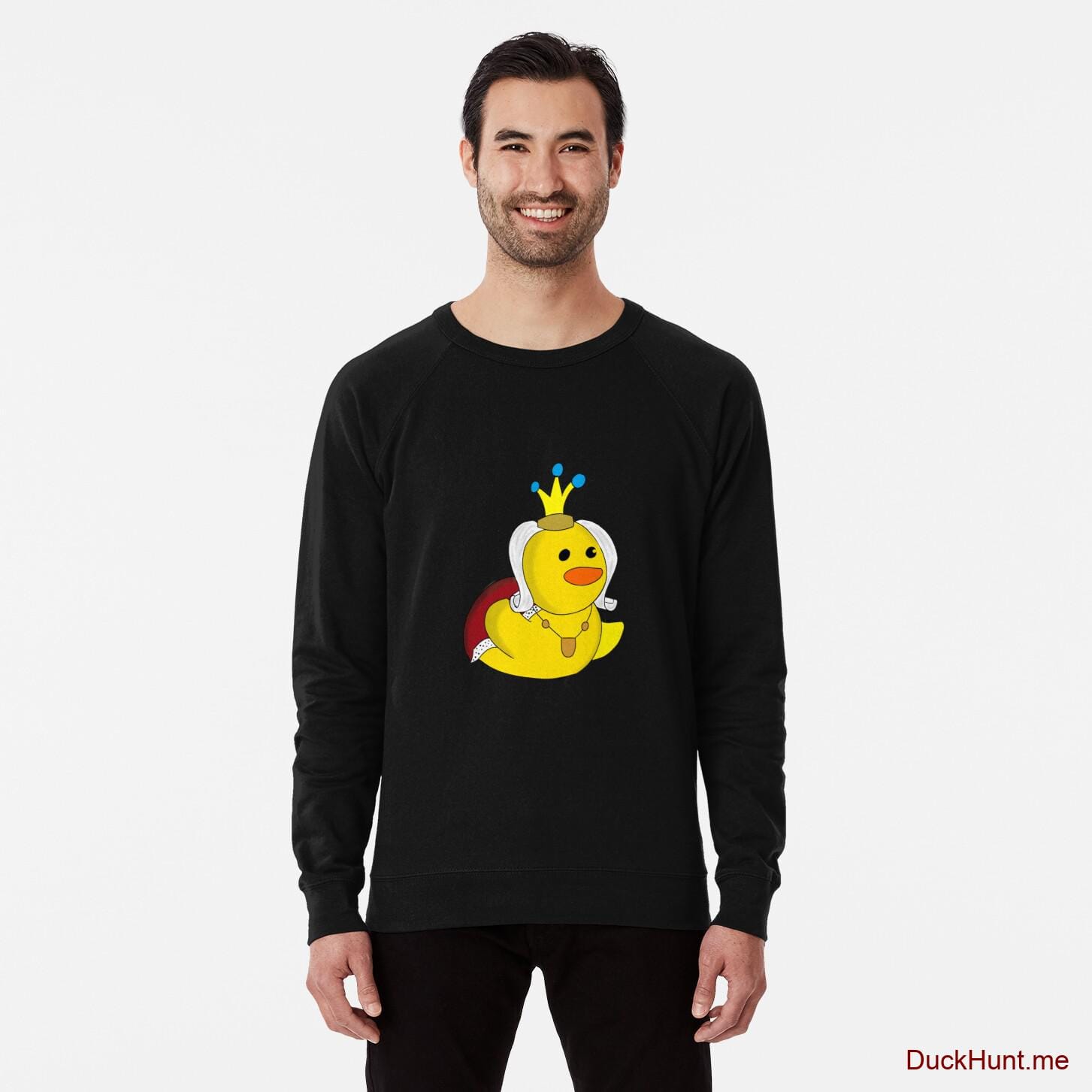 Royal Duck Black Lightweight Sweatshirt