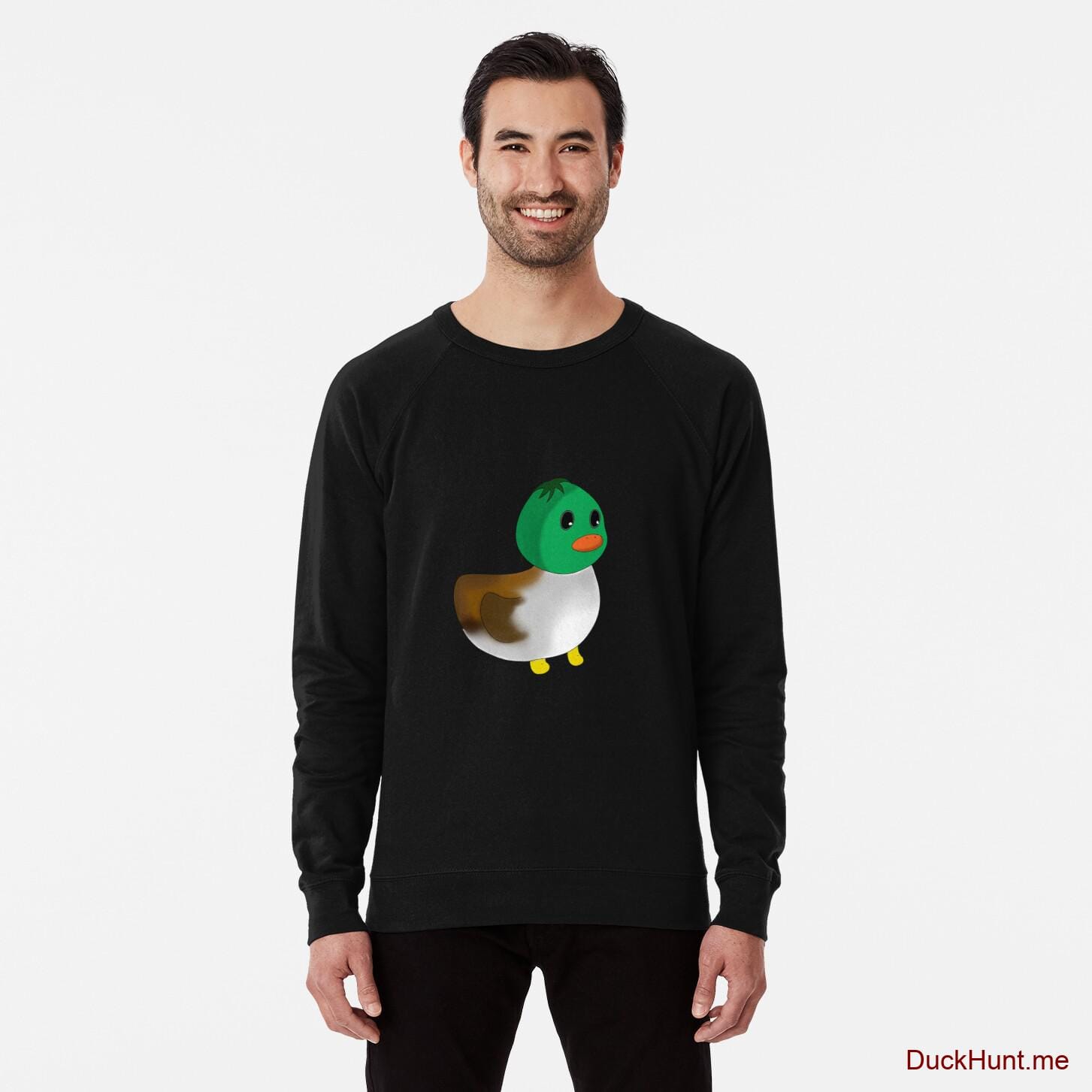 Normal Duck Black Lightweight Sweatshirt