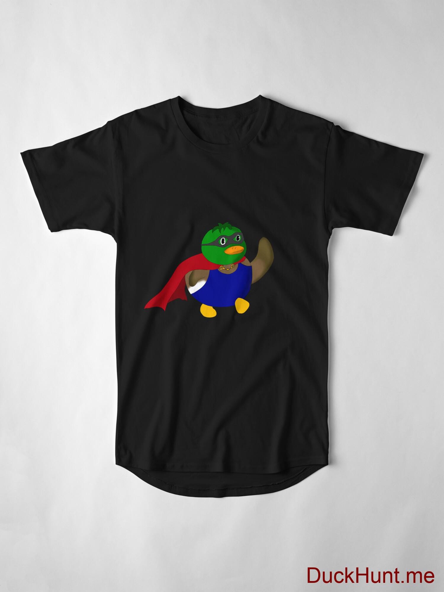 Alive Boss Duck Black Long T-Shirt (Front printed) alternative image 3
