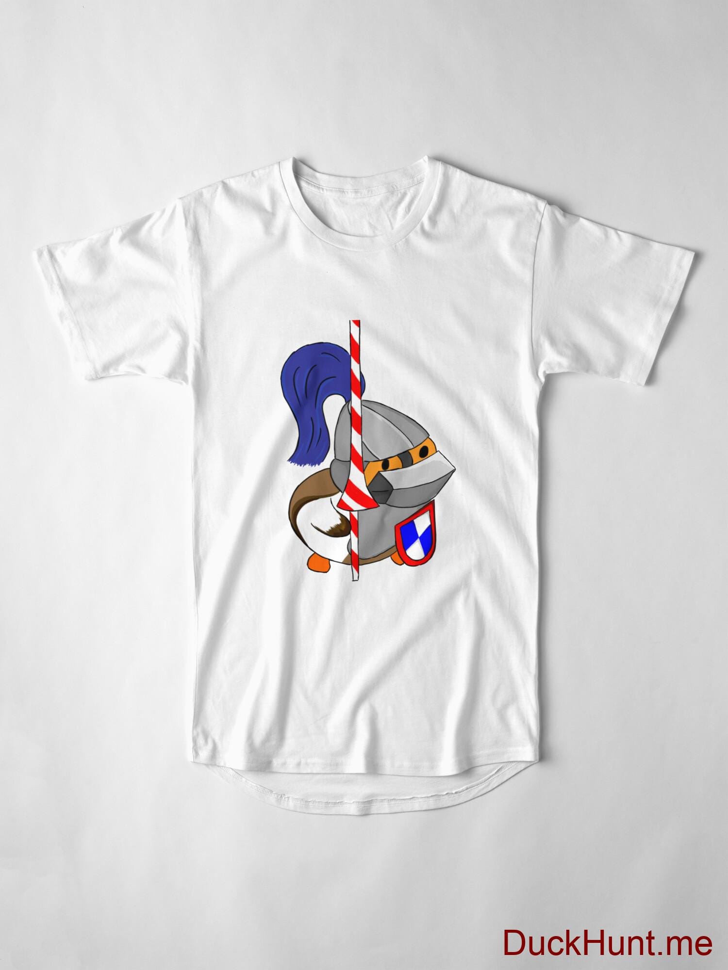 Armored Duck White Long T-Shirt (Front printed) alternative image 3