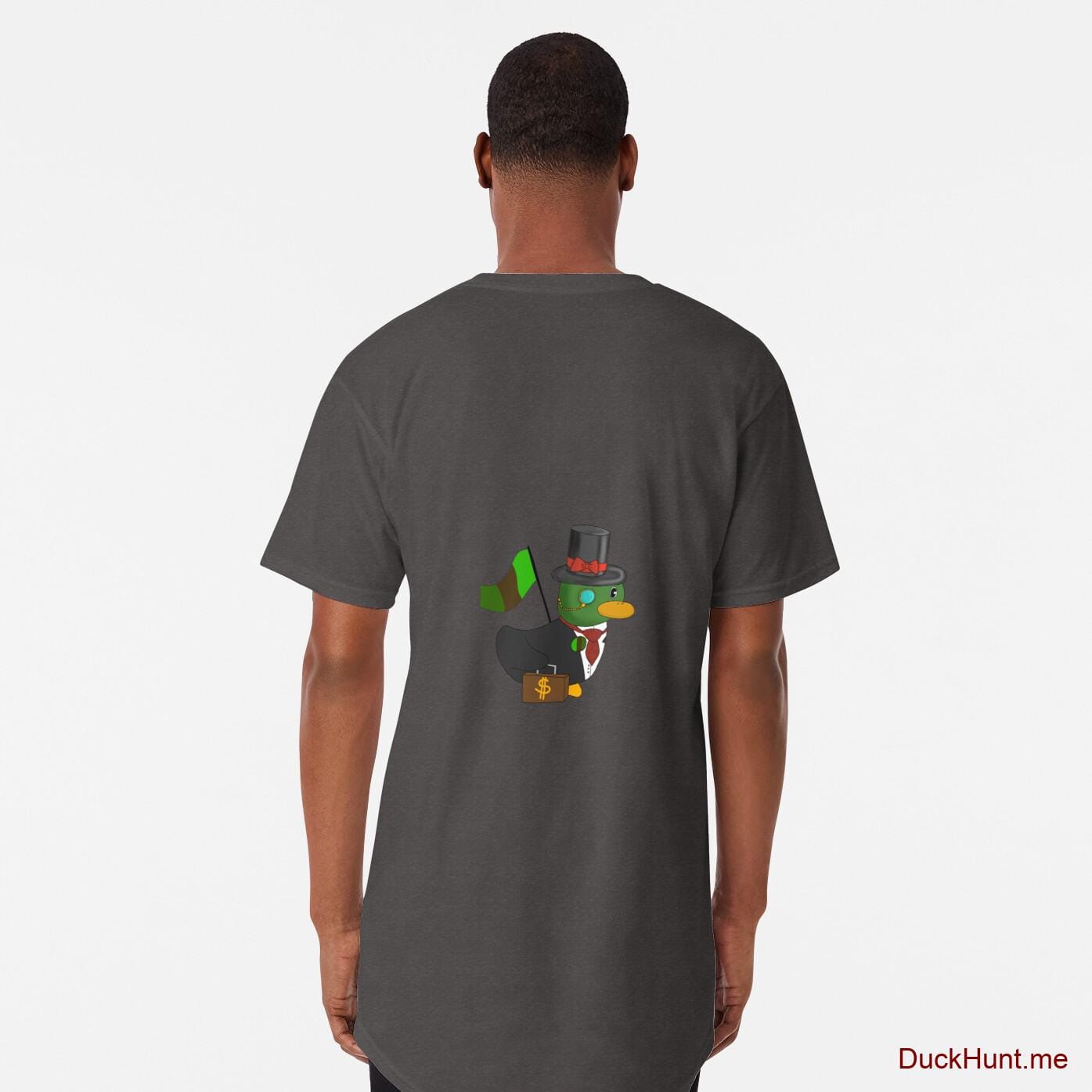 Golden Duck Charcoal Heather Long T-Shirt (Back printed)