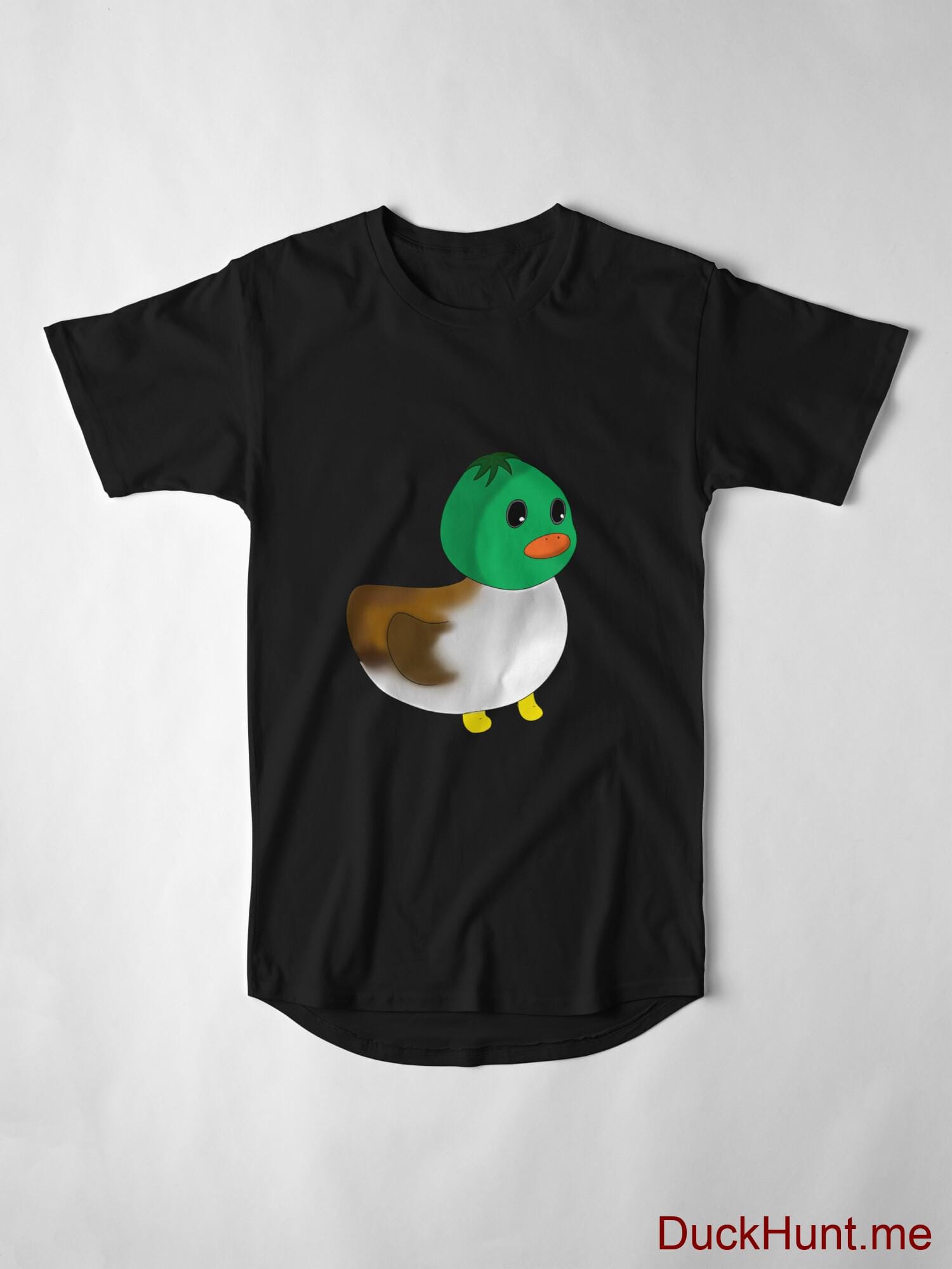 Normal Duck Black Long T-Shirt (Front printed) alternative image 3