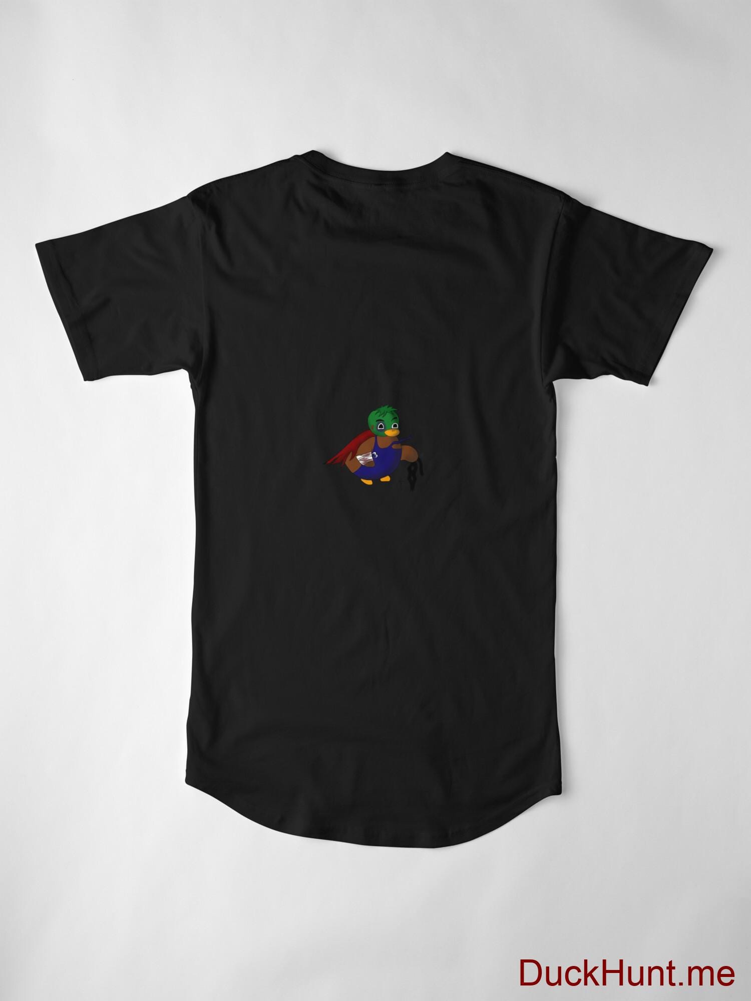 Dead DuckHunt Boss (smokeless) Black Long T-Shirt (Back printed) alternative image 2