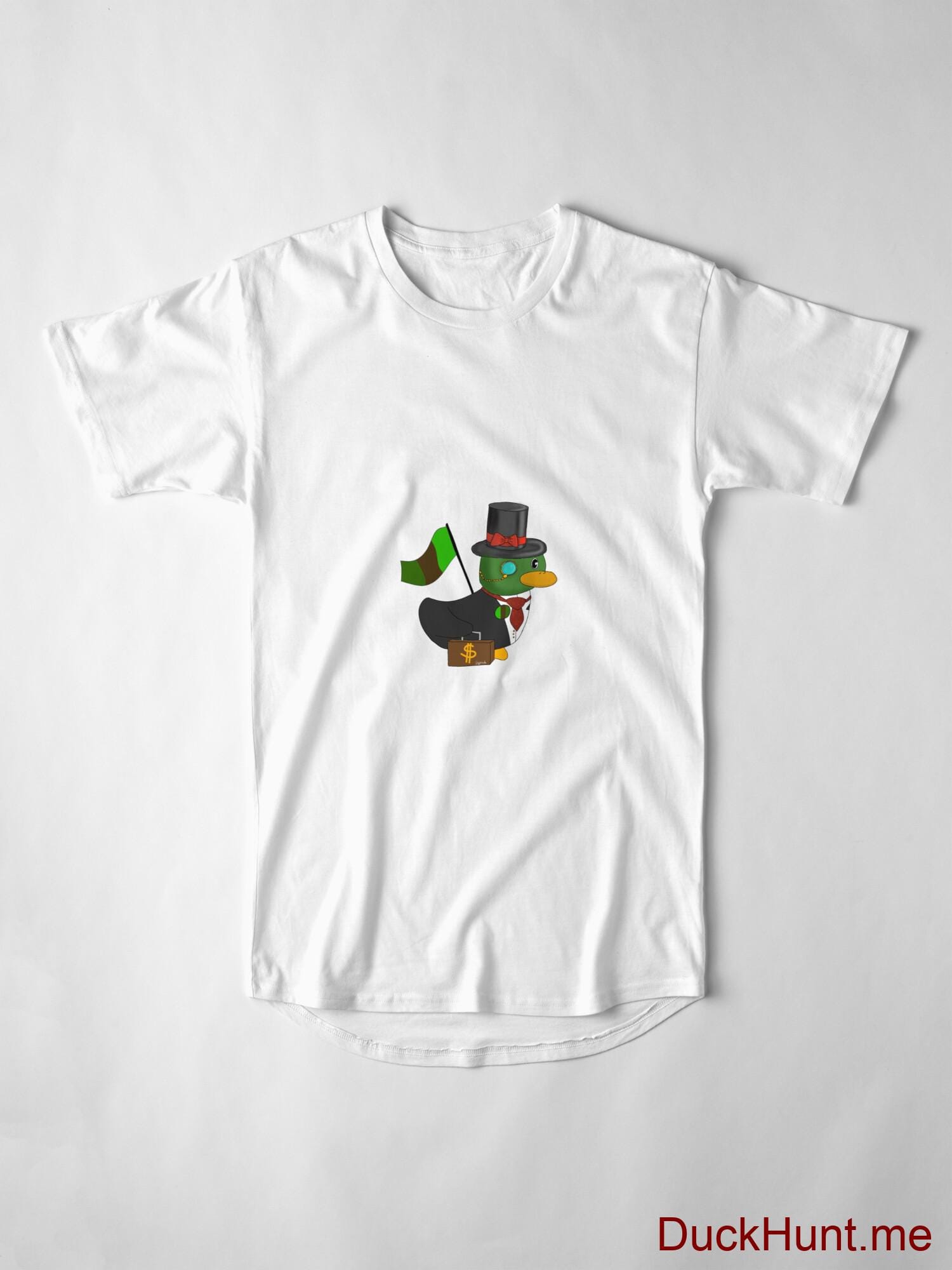 Golden Duck White Long T-Shirt (Front printed) alternative image 3