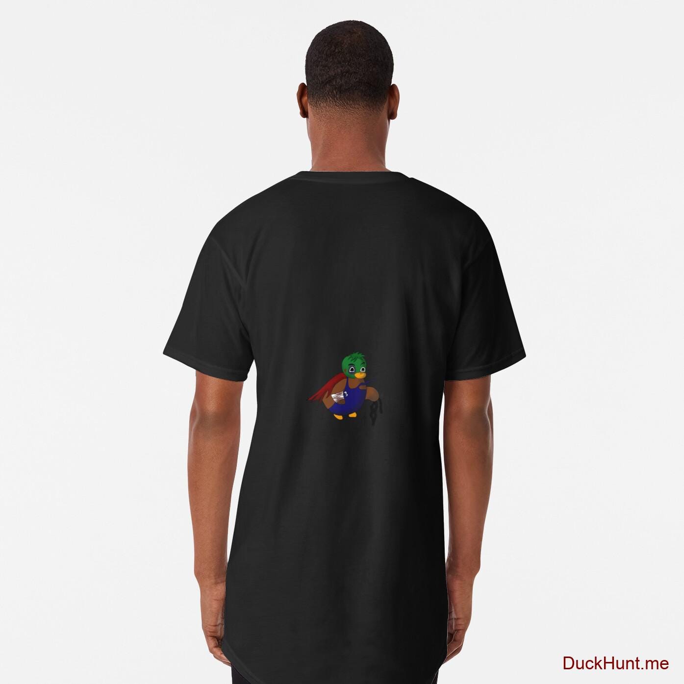 Dead DuckHunt Boss (smokeless) Black Long T-Shirt (Back printed)