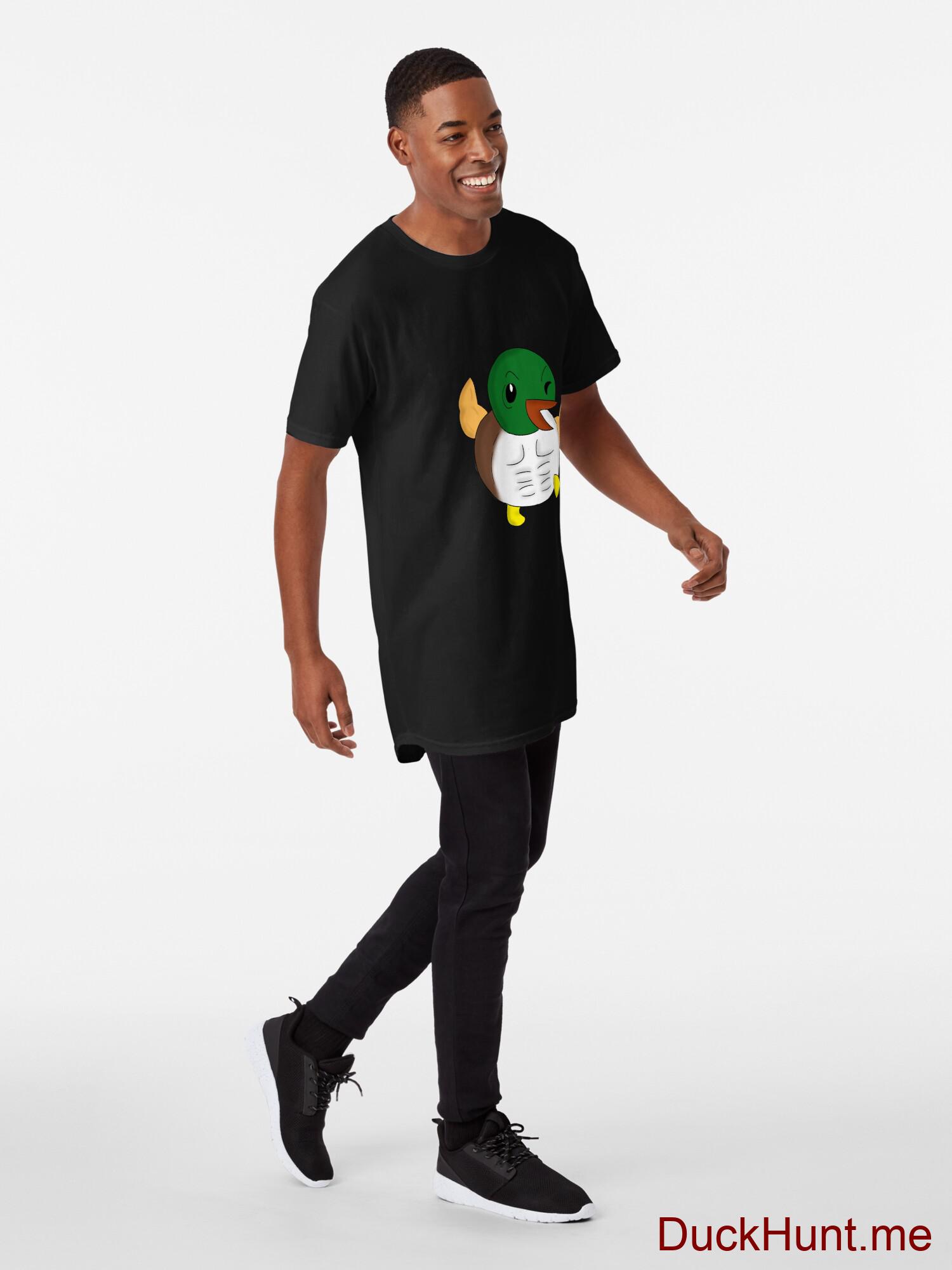 Super duck Black Long T-Shirt (Front printed) alternative image 2