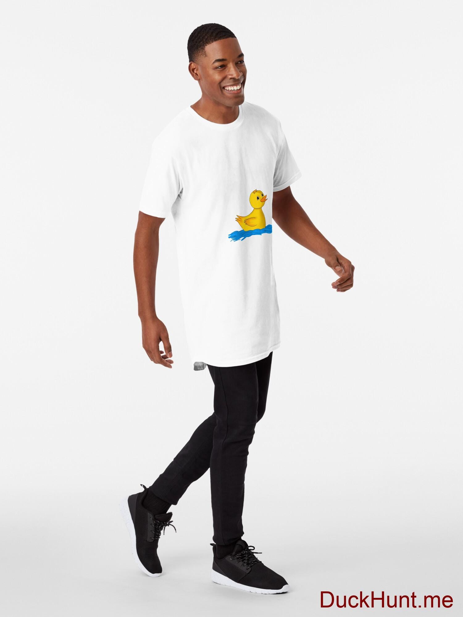 Plastic Duck White Long T-Shirt (Front printed) alternative image 2