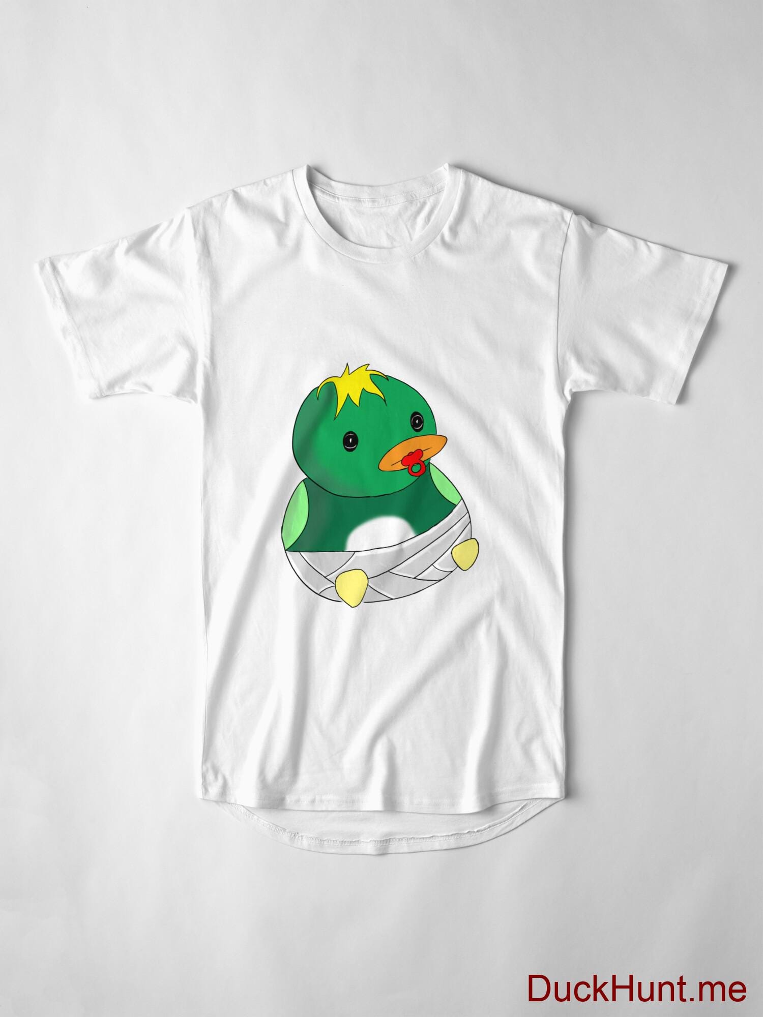 Baby duck White Long T-Shirt (Front printed) alternative image 3