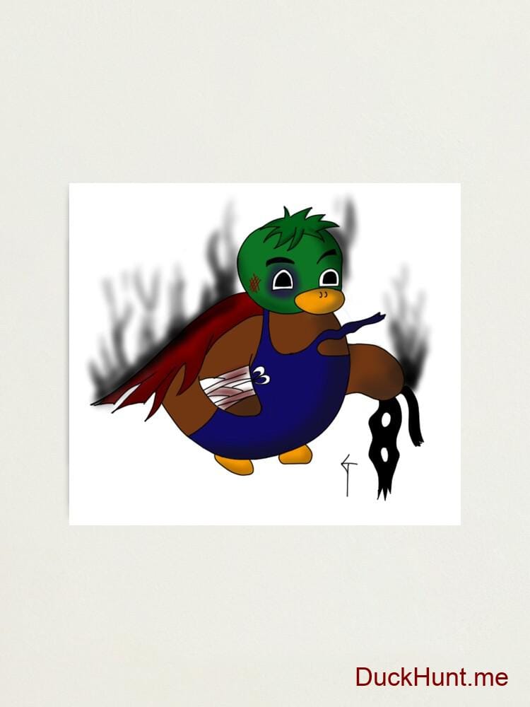 Dead Boss Duck (smoky) Photographic Print alternative image 1