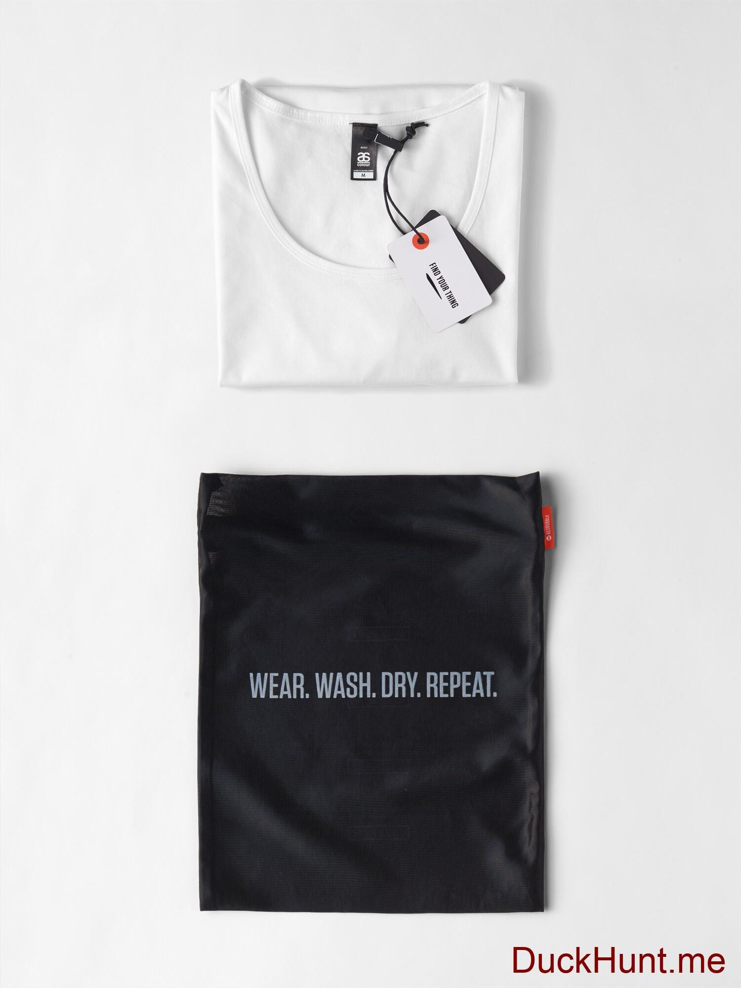 Dead Boss Duck (smoky) White Premium Scoop T-Shirt (Front printed) alternative image 5
