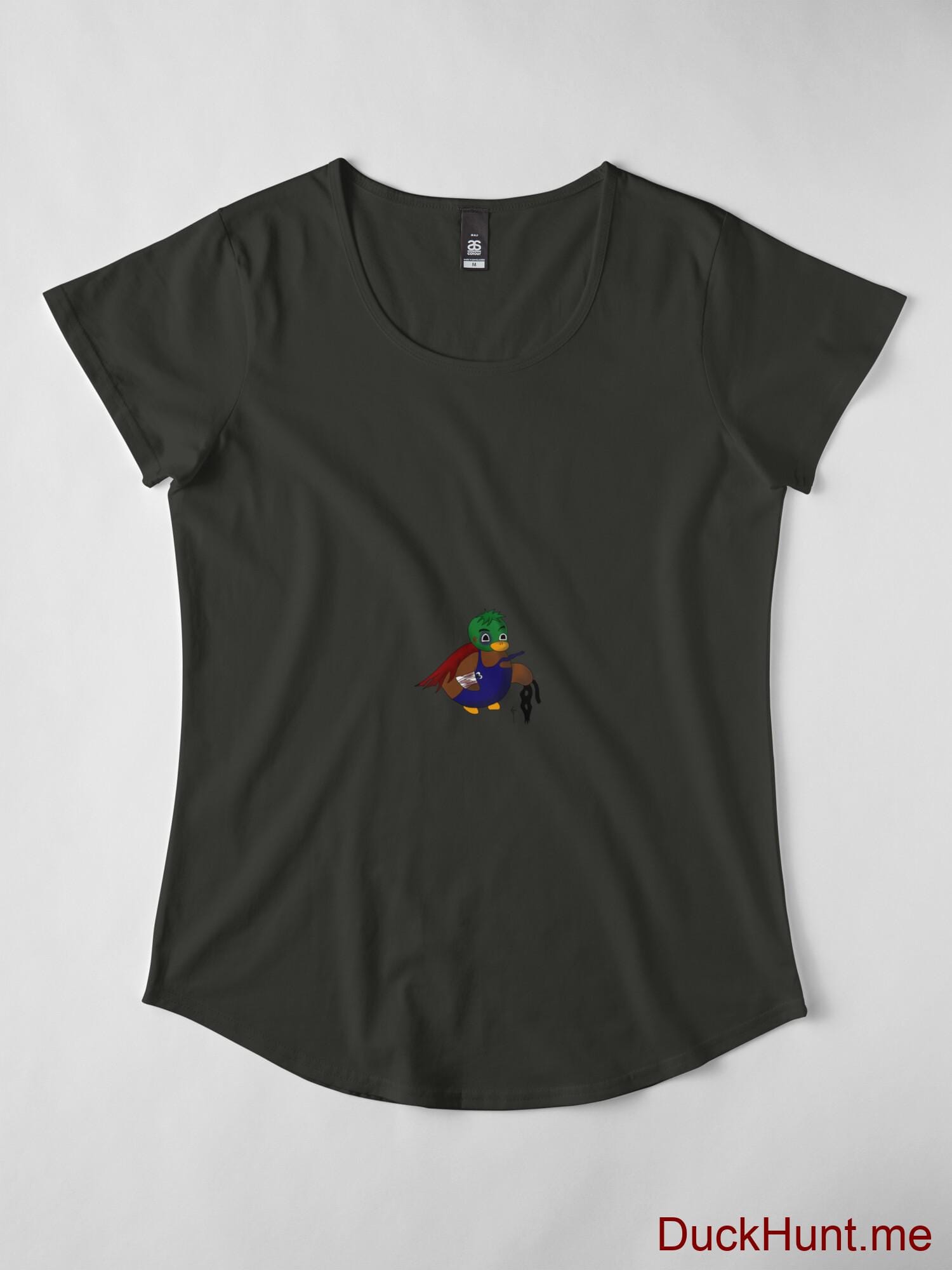 Dead DuckHunt Boss (smokeless) Coal Premium Scoop T-Shirt (Front printed) alternative image 3