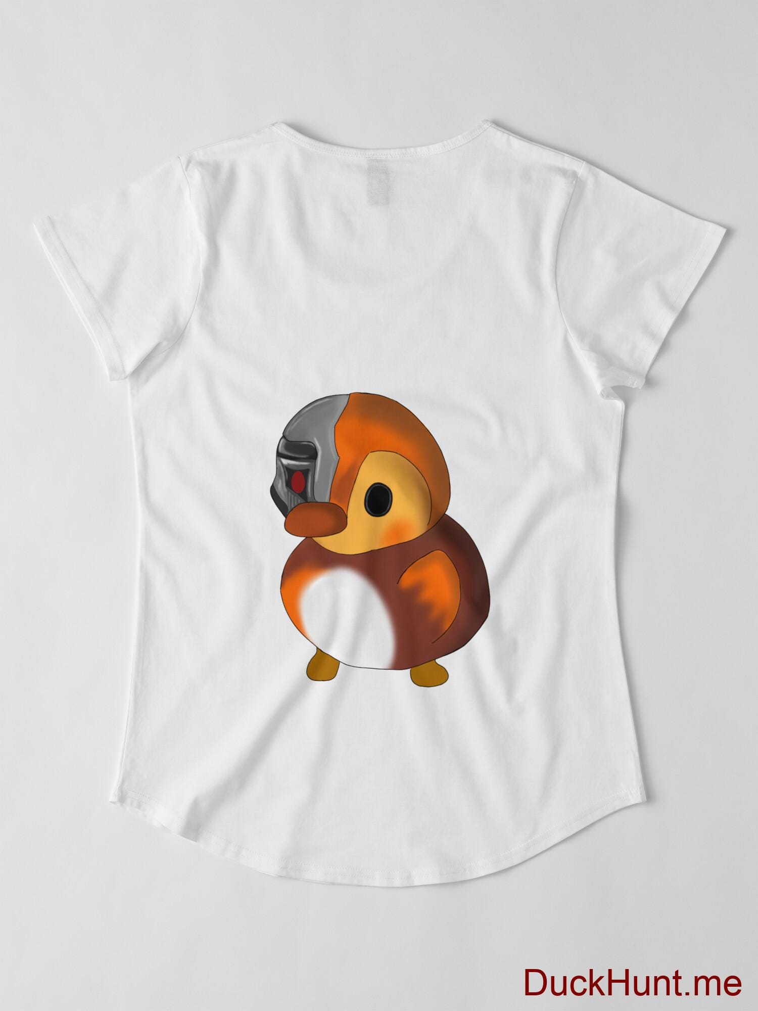 Mechanical Duck Black Premium Scoop T-Shirt (Front printed) alternative image 2
