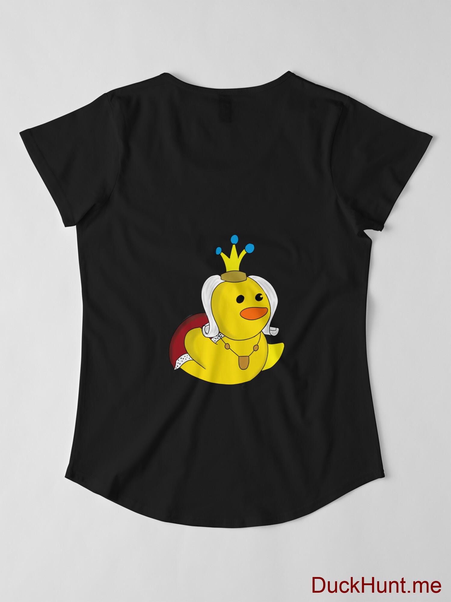 Royal Duck Black Premium Scoop T-Shirt (Back printed) alternative image 2