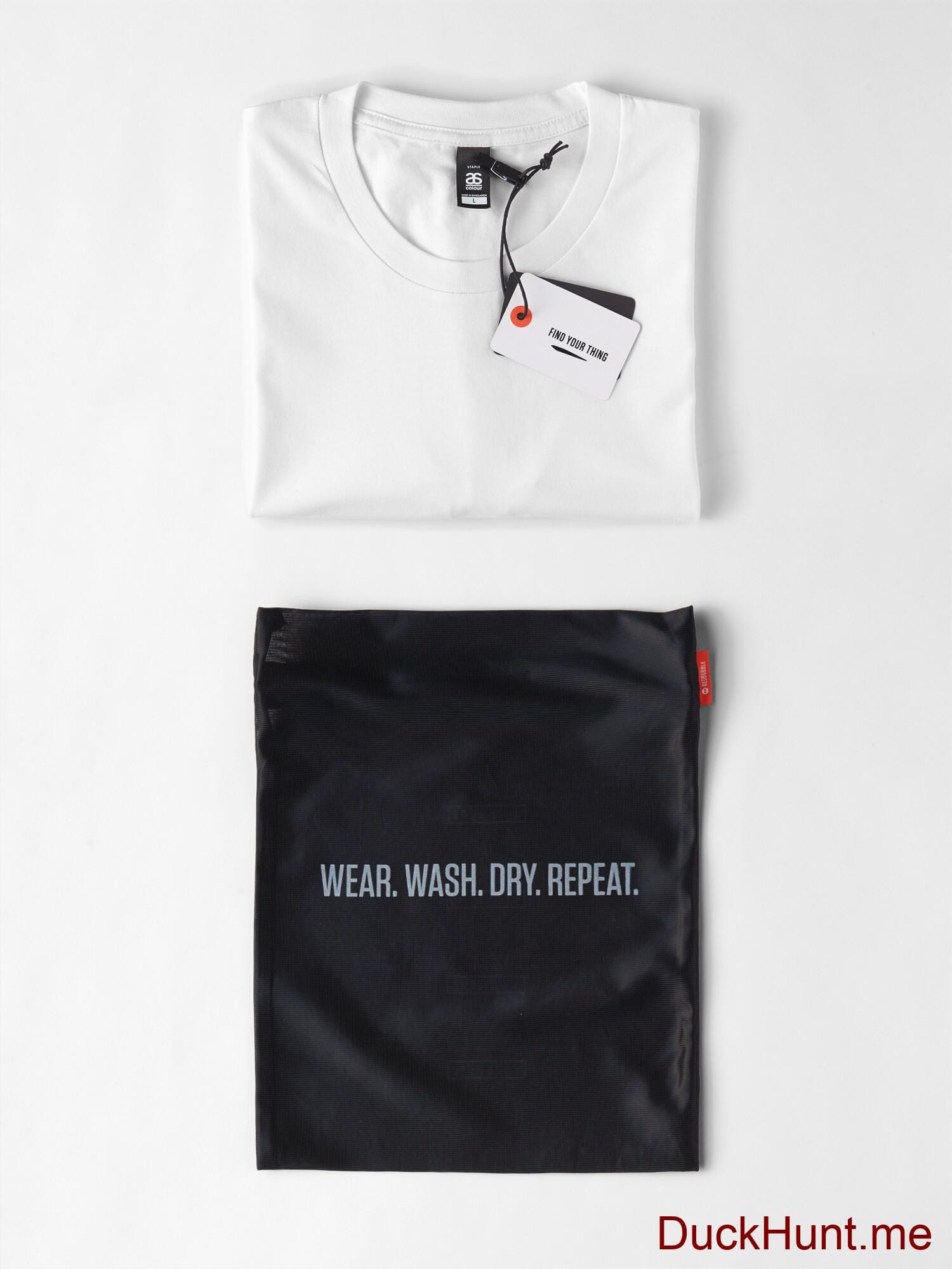 Ghost Duck (fogless) White Premium T-Shirt (Front printed) alternative image 5