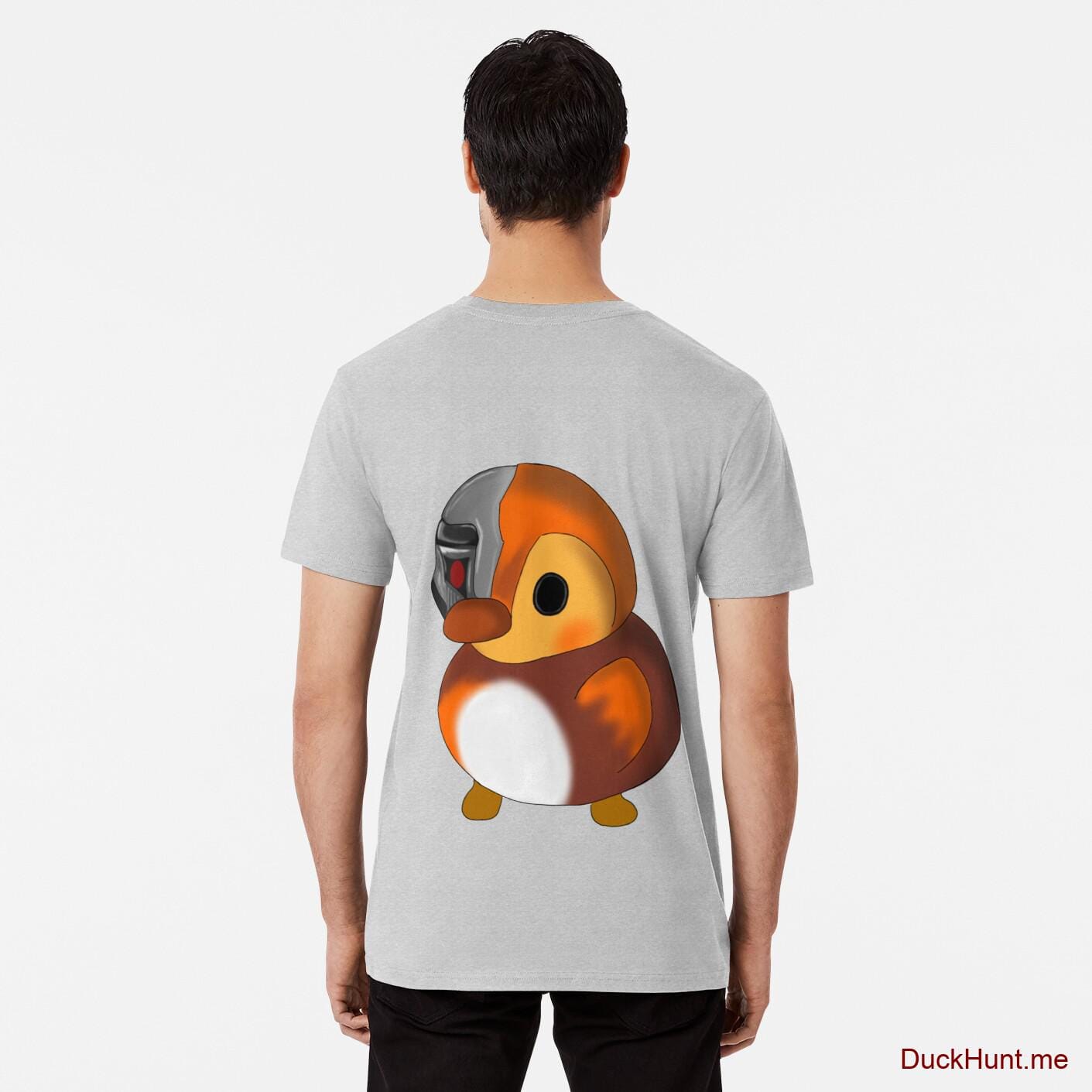 Mechanical Duck Dark Grey Premium T-Shirt (Front printed)