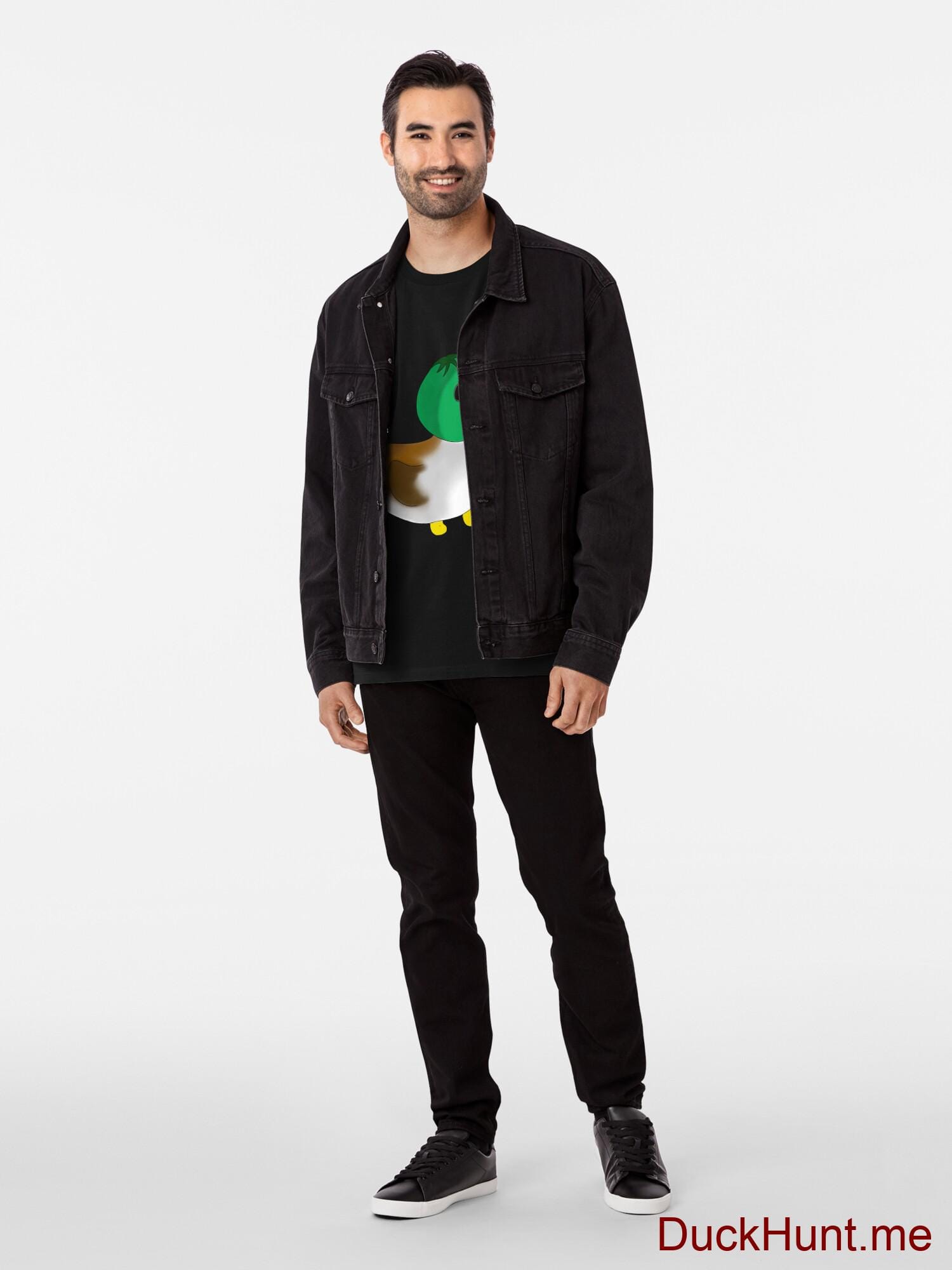 Normal Duck Black Premium T-Shirt (Front printed) alternative image 4