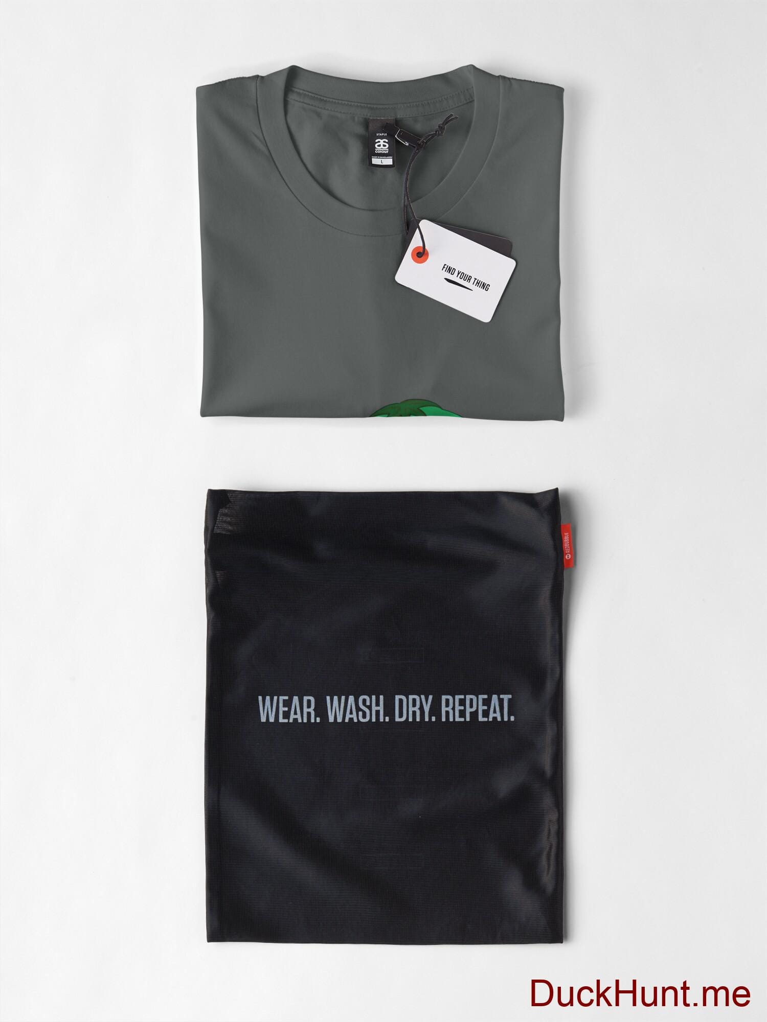 Normal Duck Dark Grey Premium T-Shirt (Front printed) alternative image 5