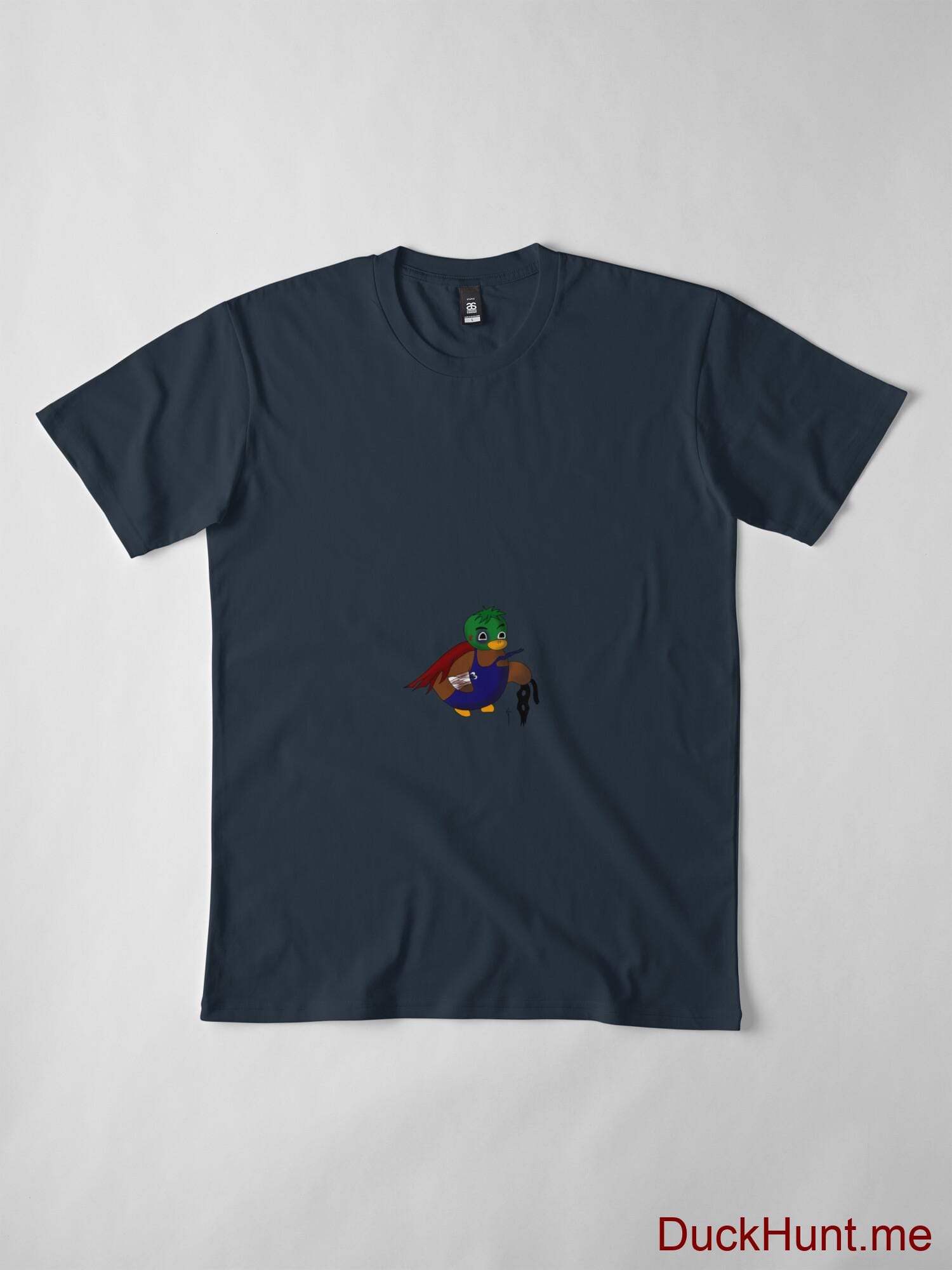 Dead DuckHunt Boss (smokeless) Navy Premium T-Shirt (Front printed) alternative image 3
