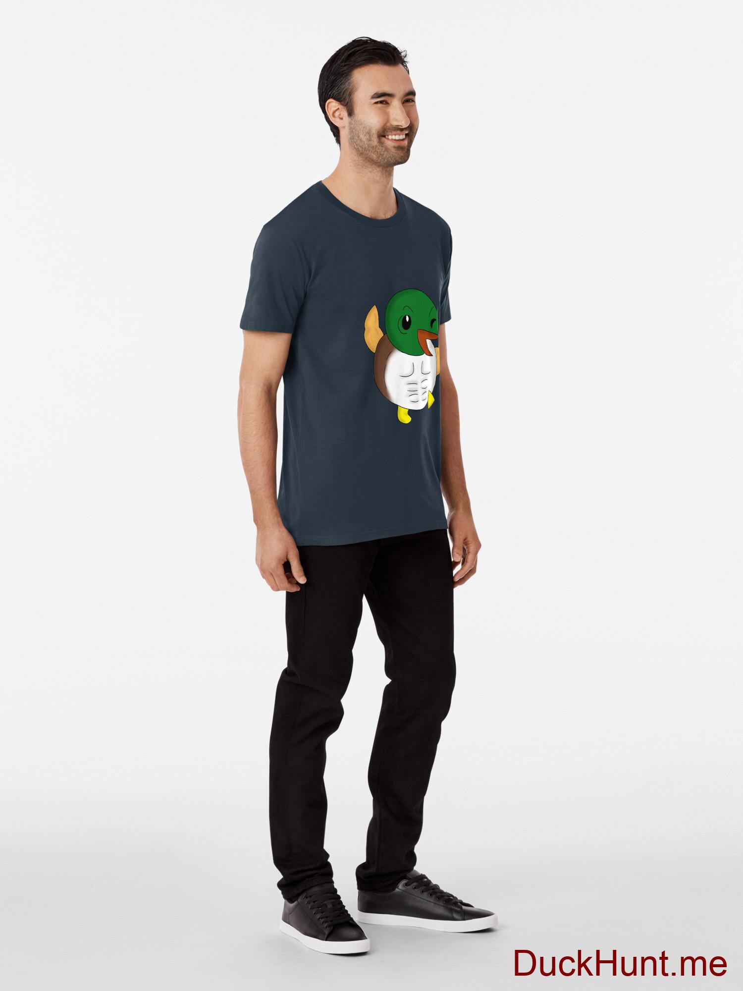 Super duck Navy Premium T-Shirt (Front printed) alternative image 2