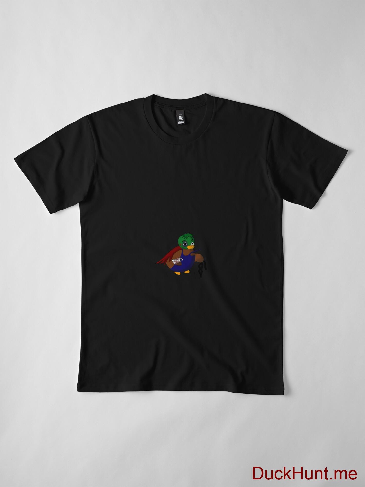 Dead DuckHunt Boss (smokeless) Black Premium T-Shirt (Front printed) alternative image 3