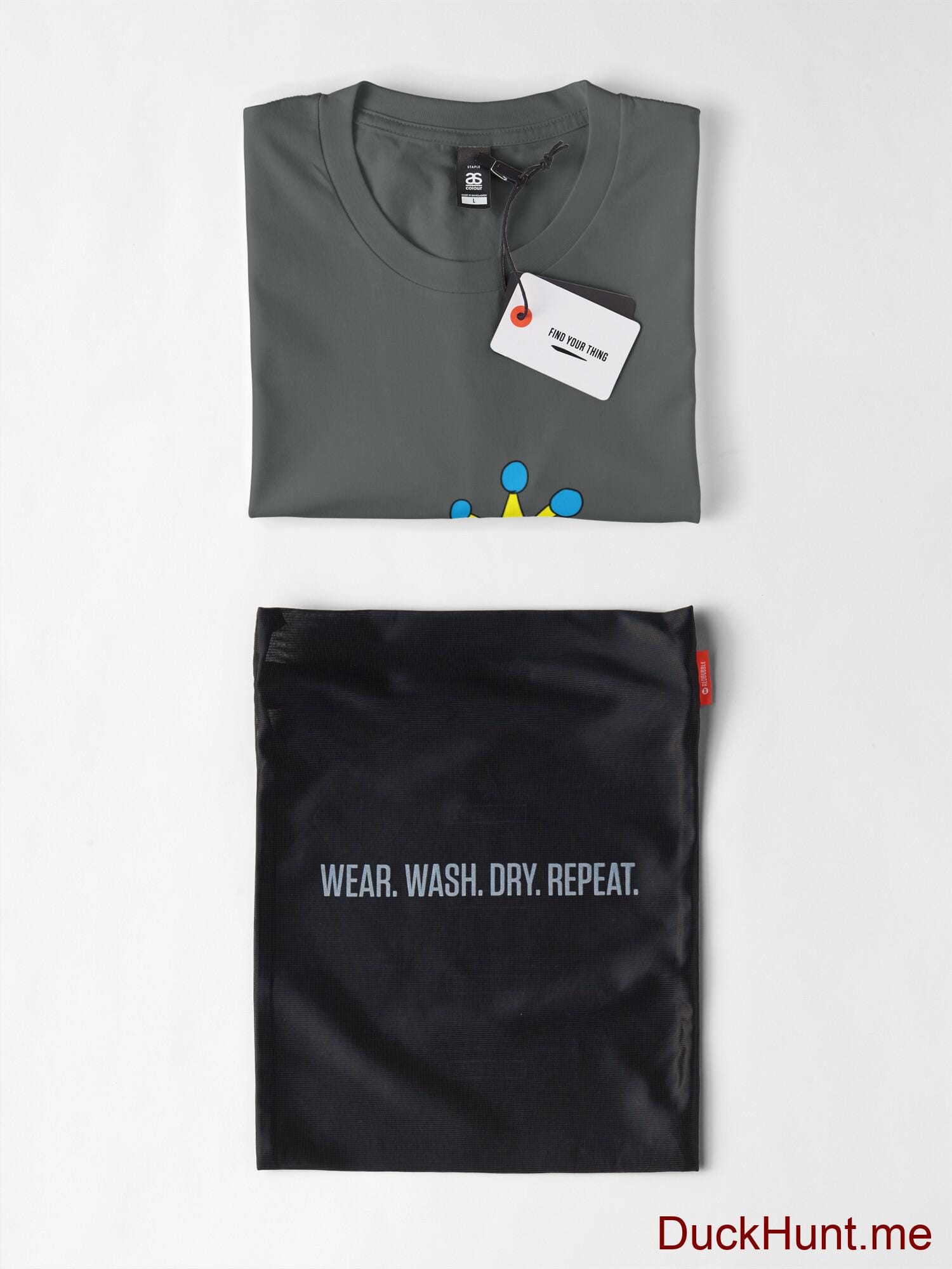 Royal Duck Dark Grey Premium T-Shirt (Front printed) alternative image 5