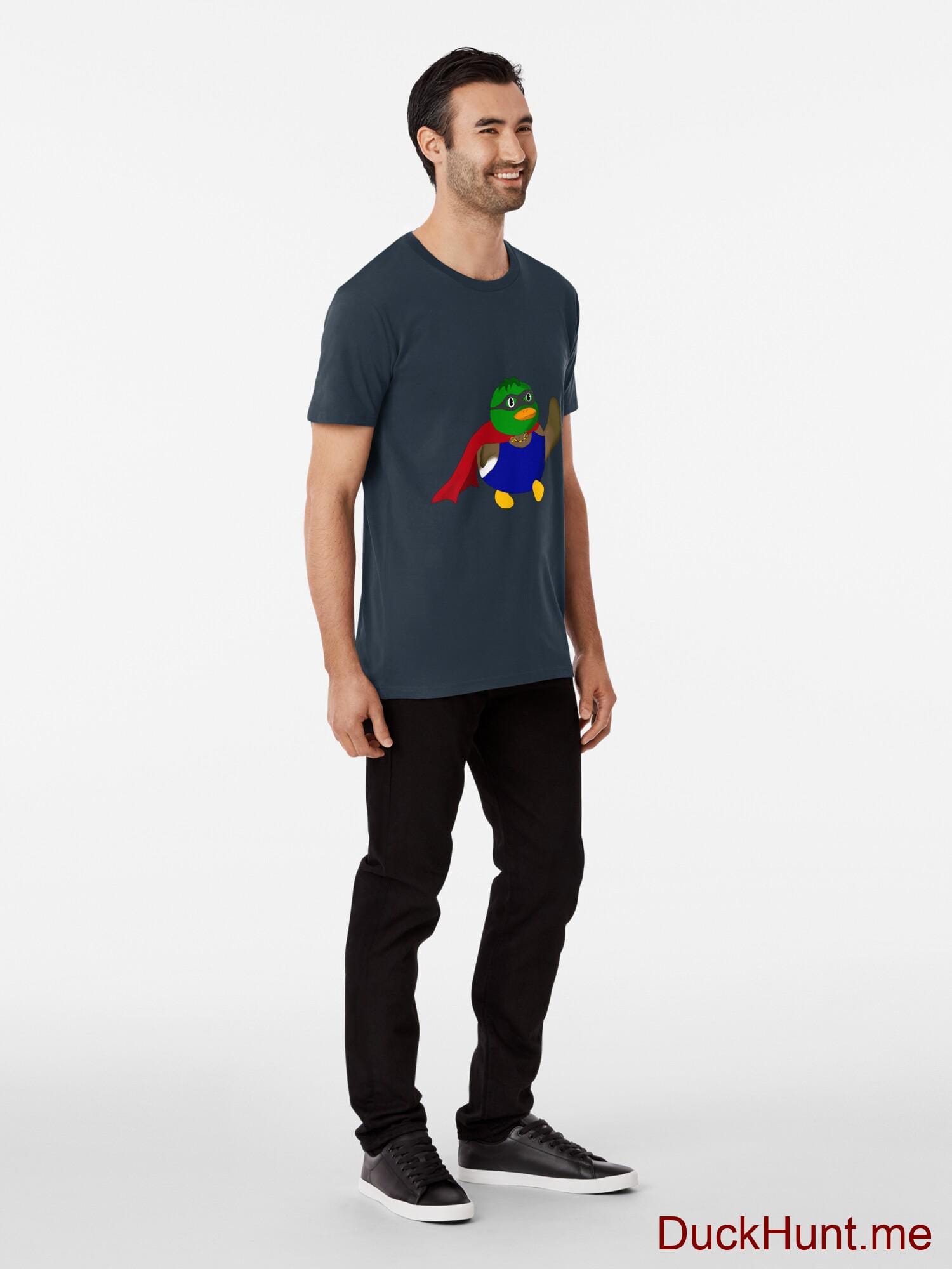 Alive Boss Duck Navy Premium T-Shirt (Front printed) alternative image 2