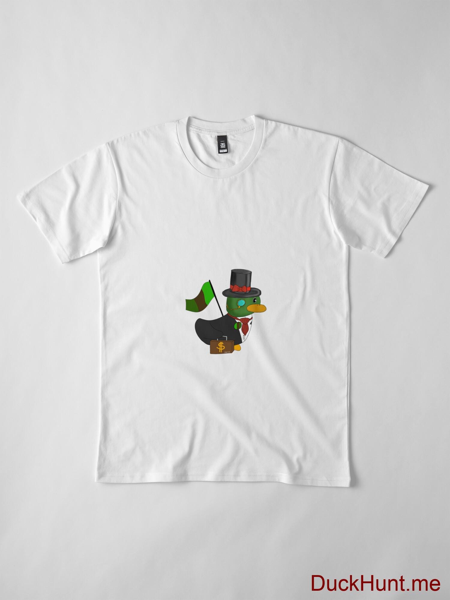Golden Duck White Premium T-Shirt (Front printed) alternative image 3