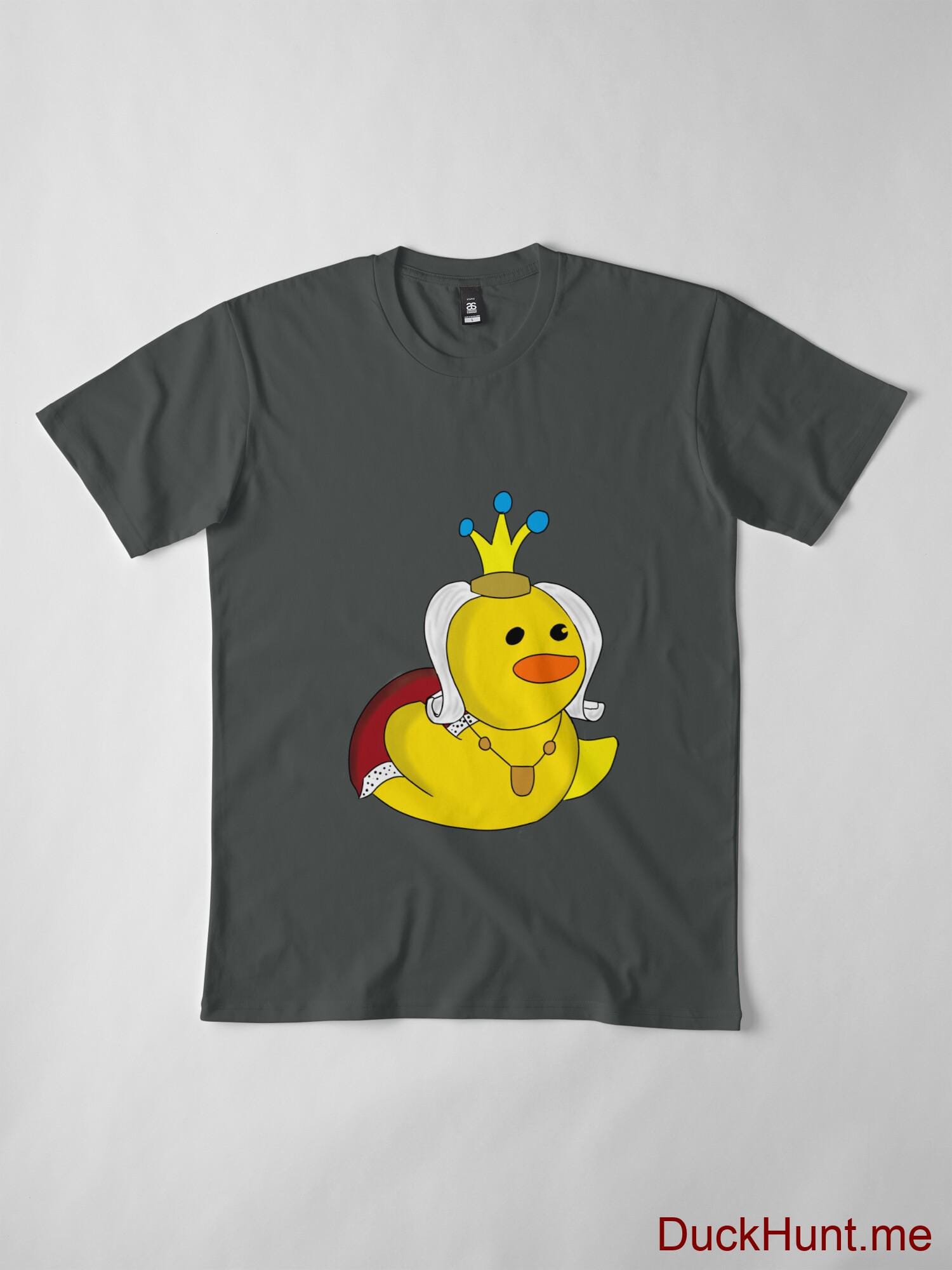 Royal Duck Dark Grey Premium T-Shirt (Front printed) alternative image 3