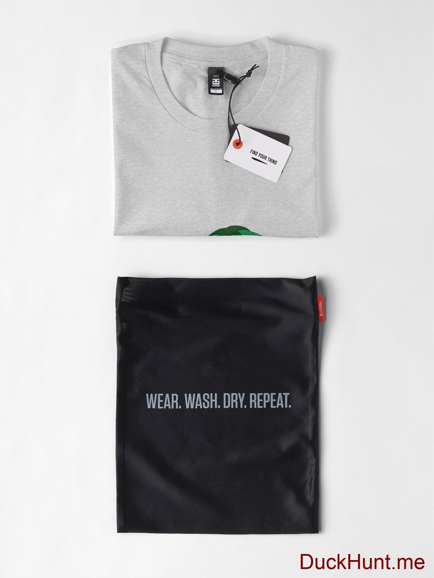 Normal Duck Heather Grey Premium T-Shirt (Front printed) alternative image 5