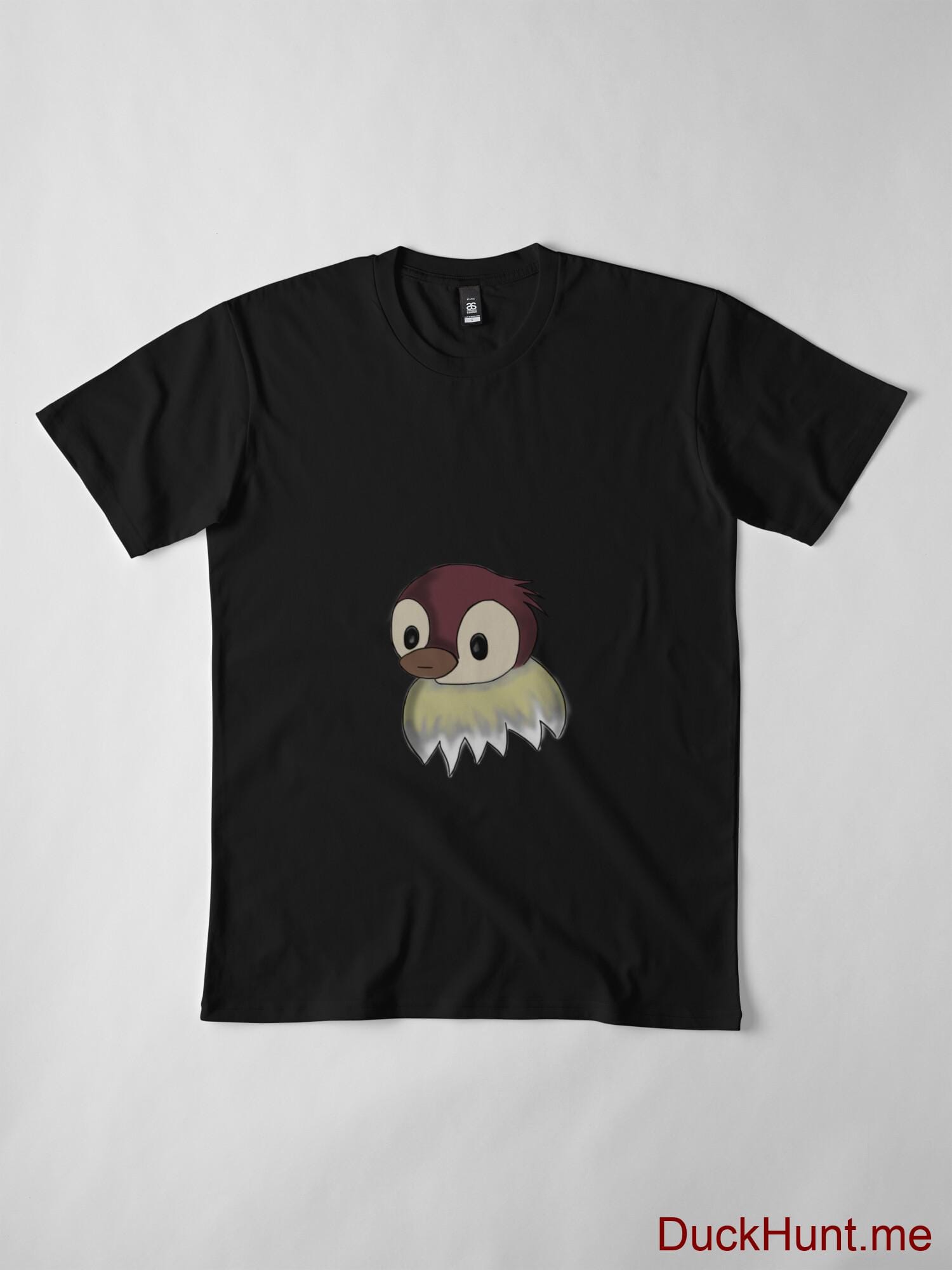 Ghost Duck (fogless) Black Premium T-Shirt (Front printed) alternative image 3