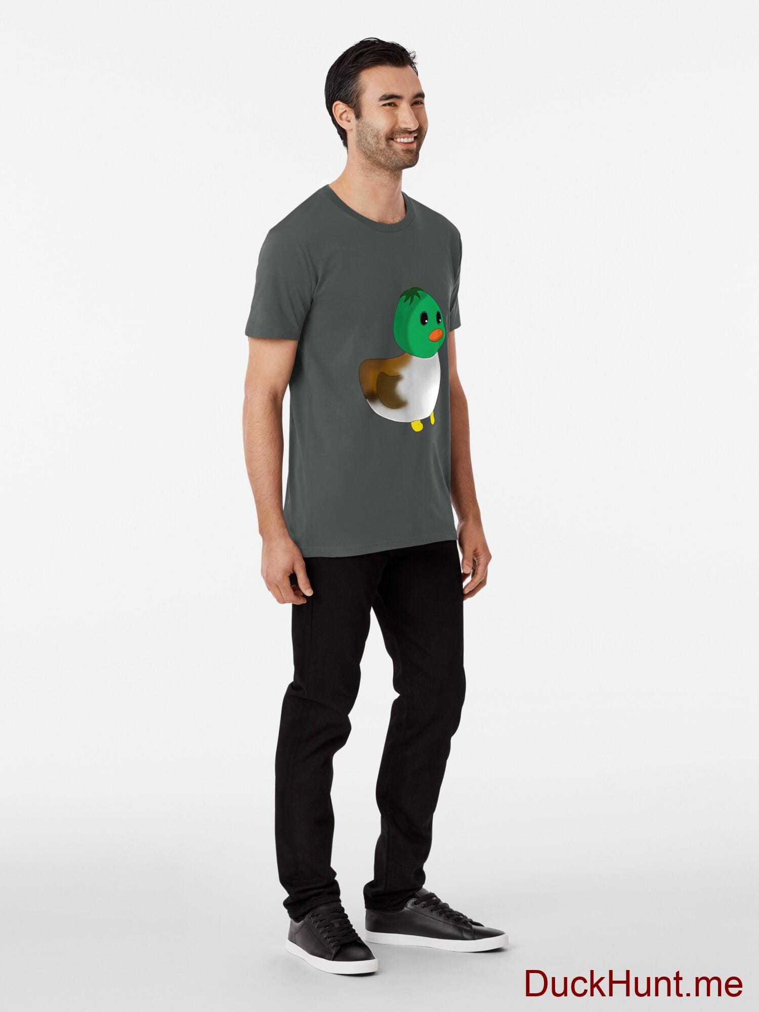 Normal Duck Dark Grey Premium T-Shirt (Front printed) alternative image 2