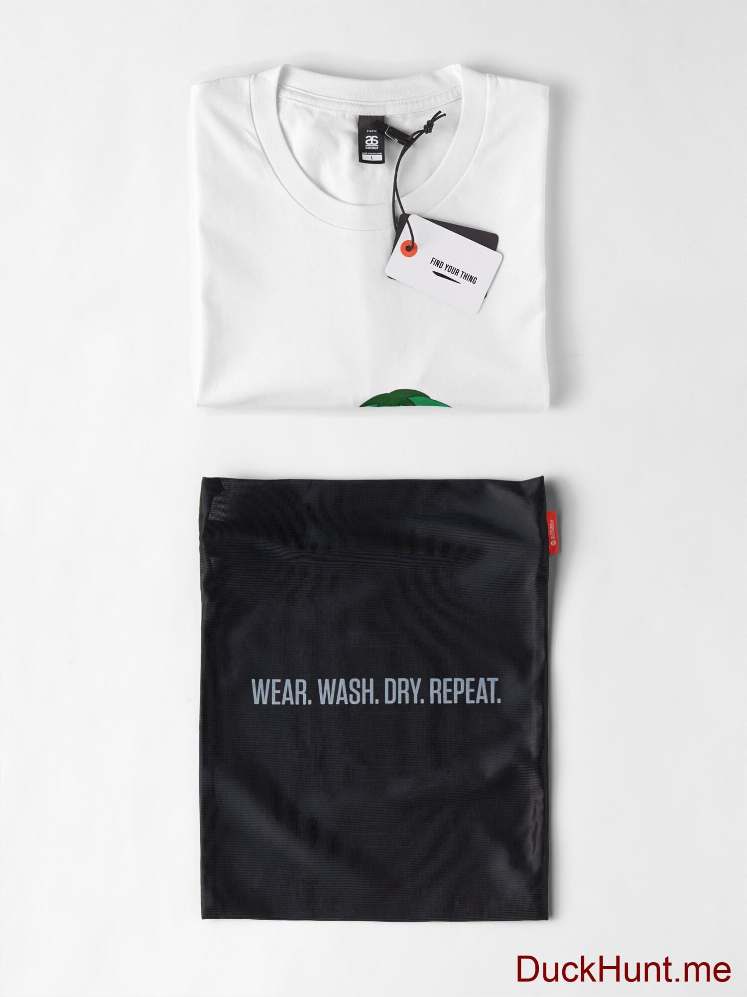 Normal Duck White Premium T-Shirt (Front printed) alternative image 5