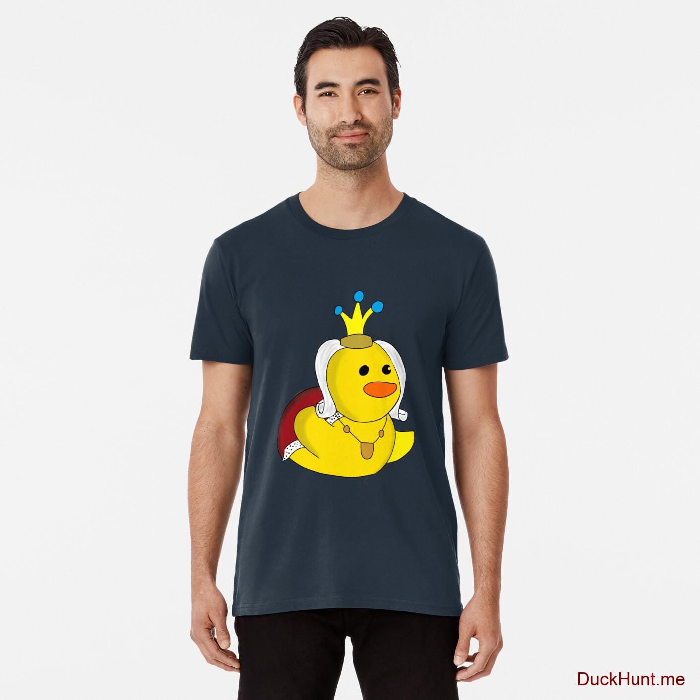 Royal Duck Navy Premium T-Shirt (Front printed)