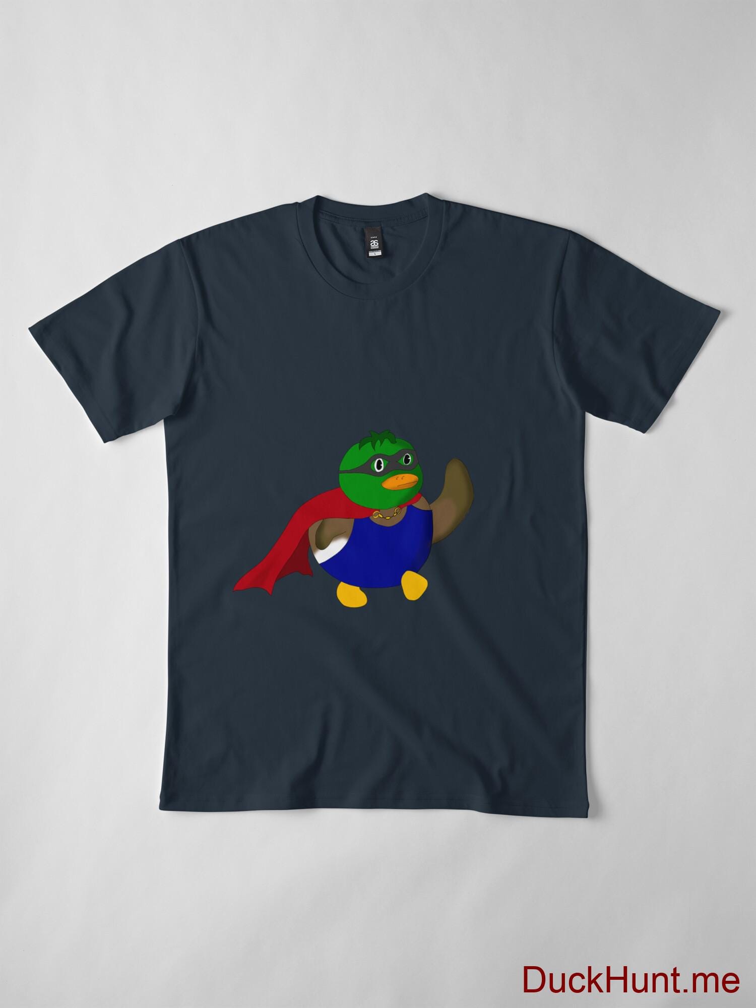 Alive Boss Duck Navy Premium T-Shirt (Front printed) alternative image 3