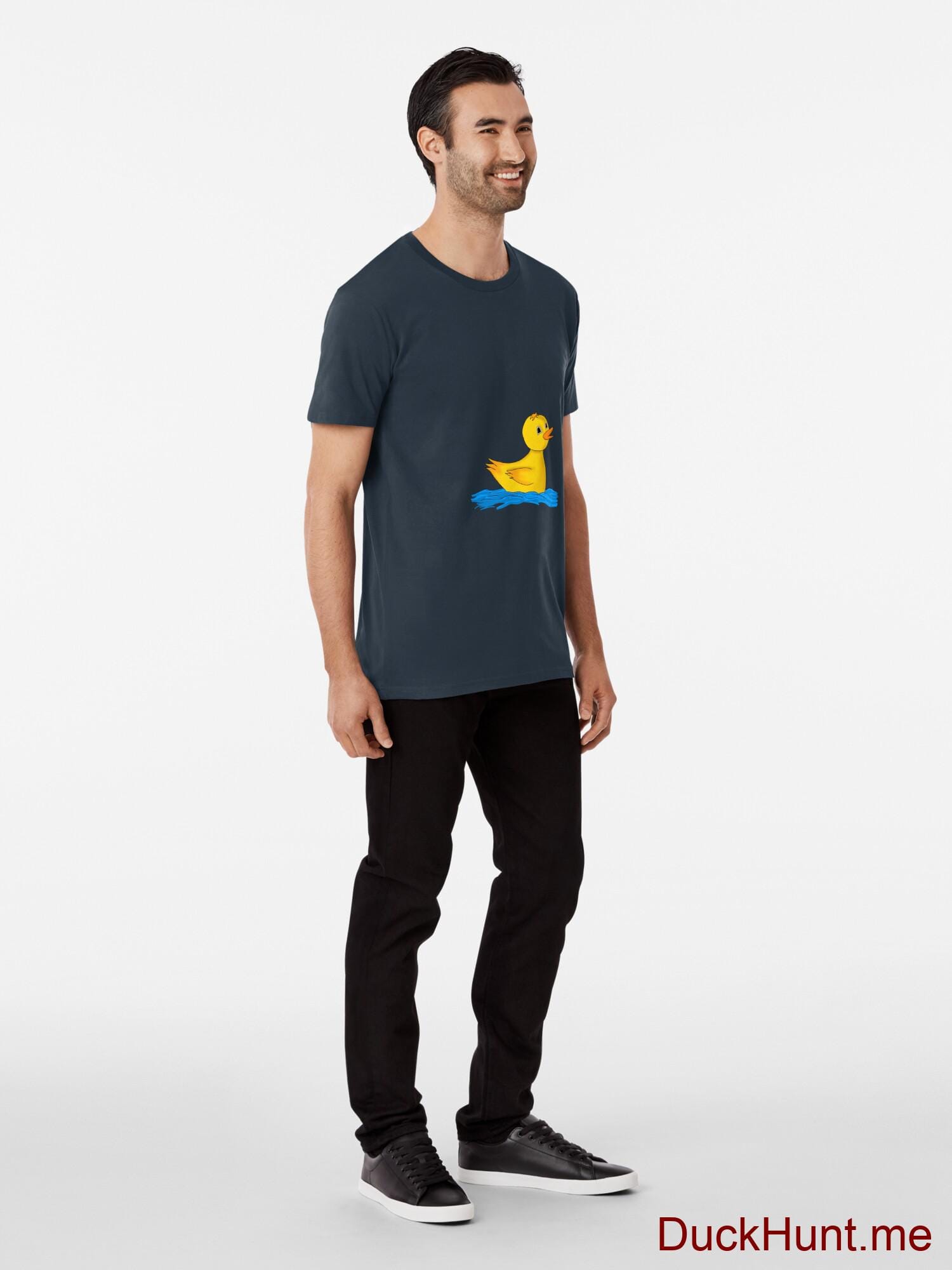 Plastic Duck Navy Premium T-Shirt (Front printed) alternative image 2