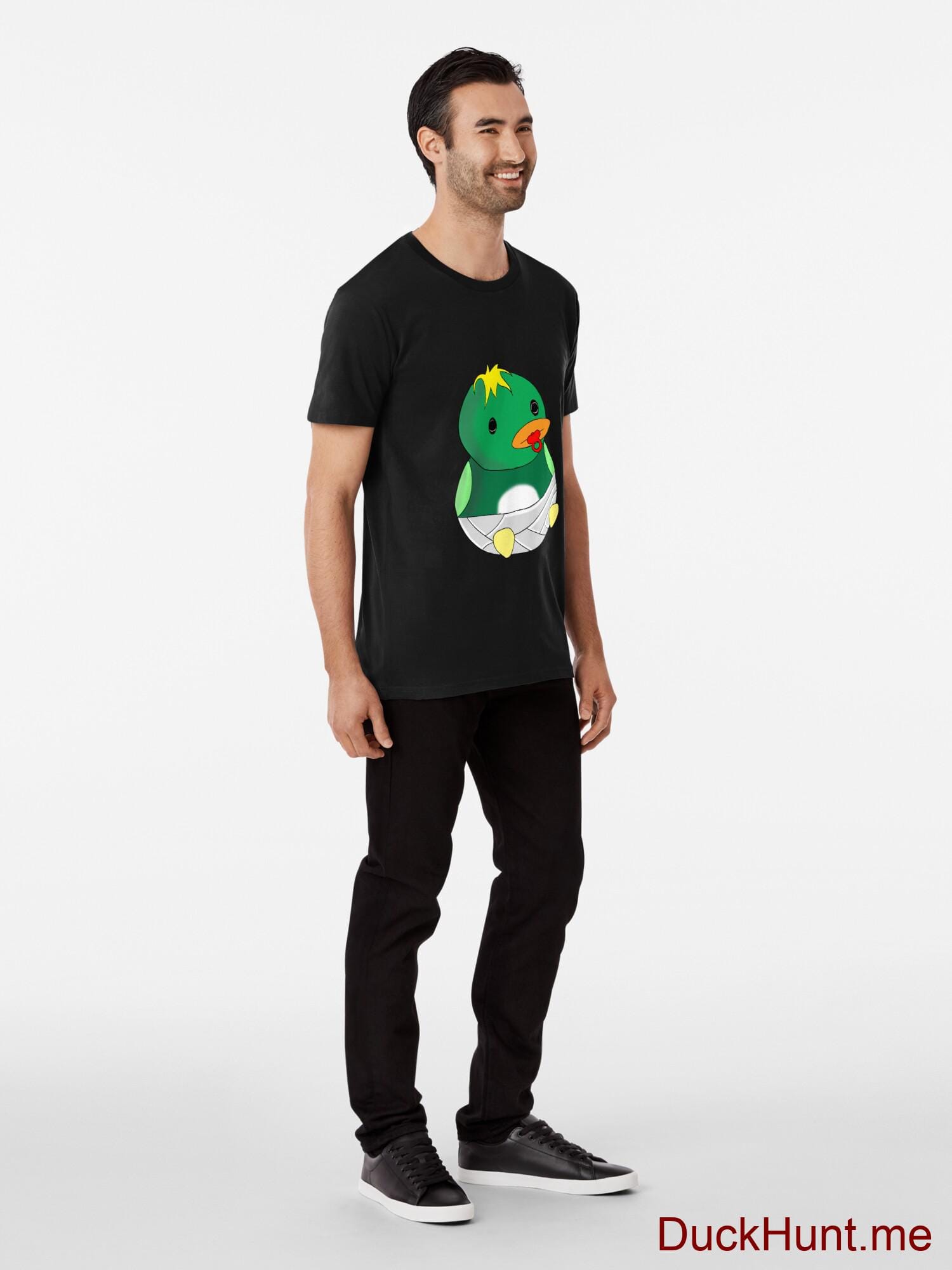 Baby duck Black Premium T-Shirt (Front printed) alternative image 2