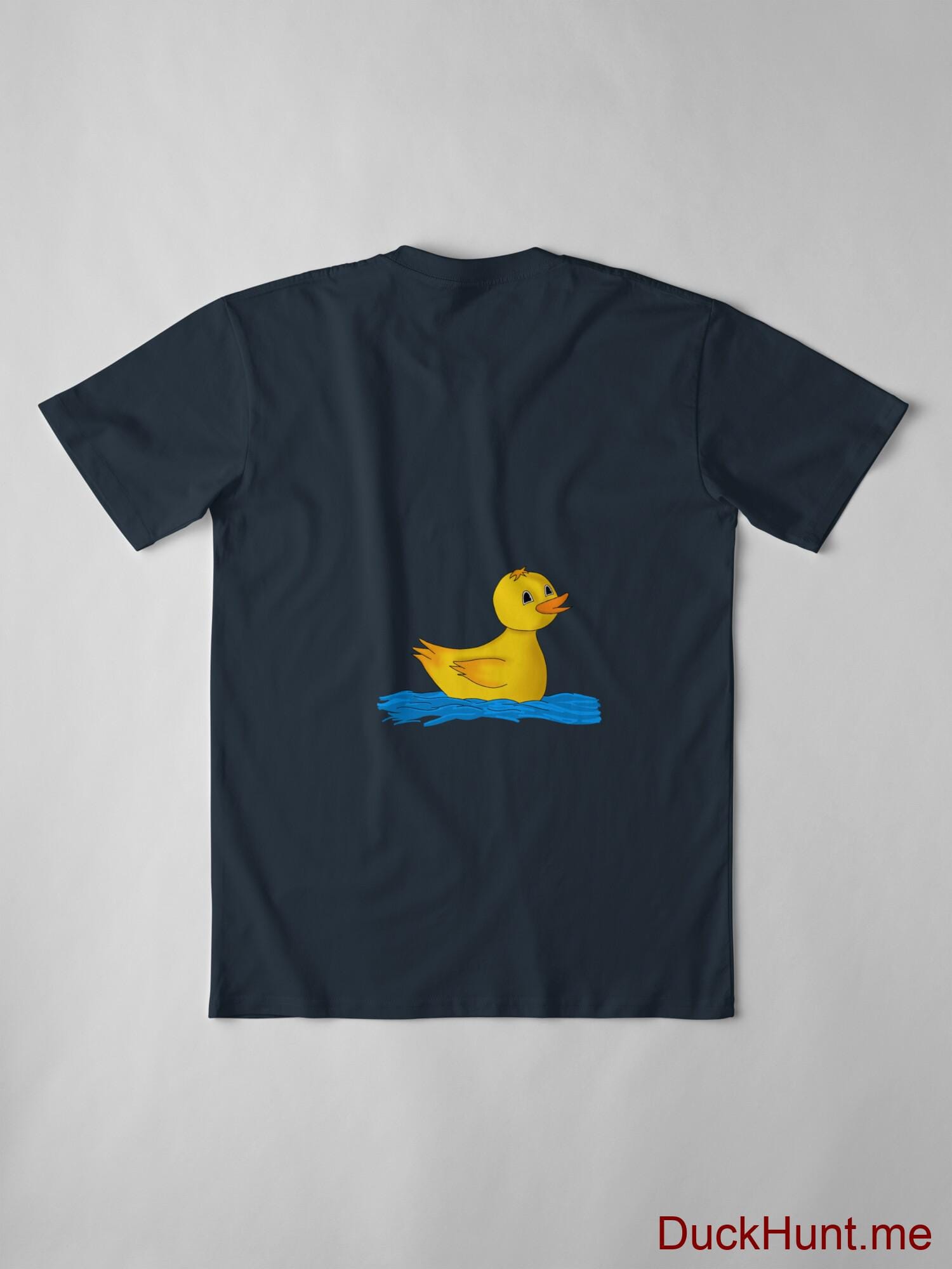 Plastic Duck Navy Premium T-Shirt (Back printed) alternative image 2