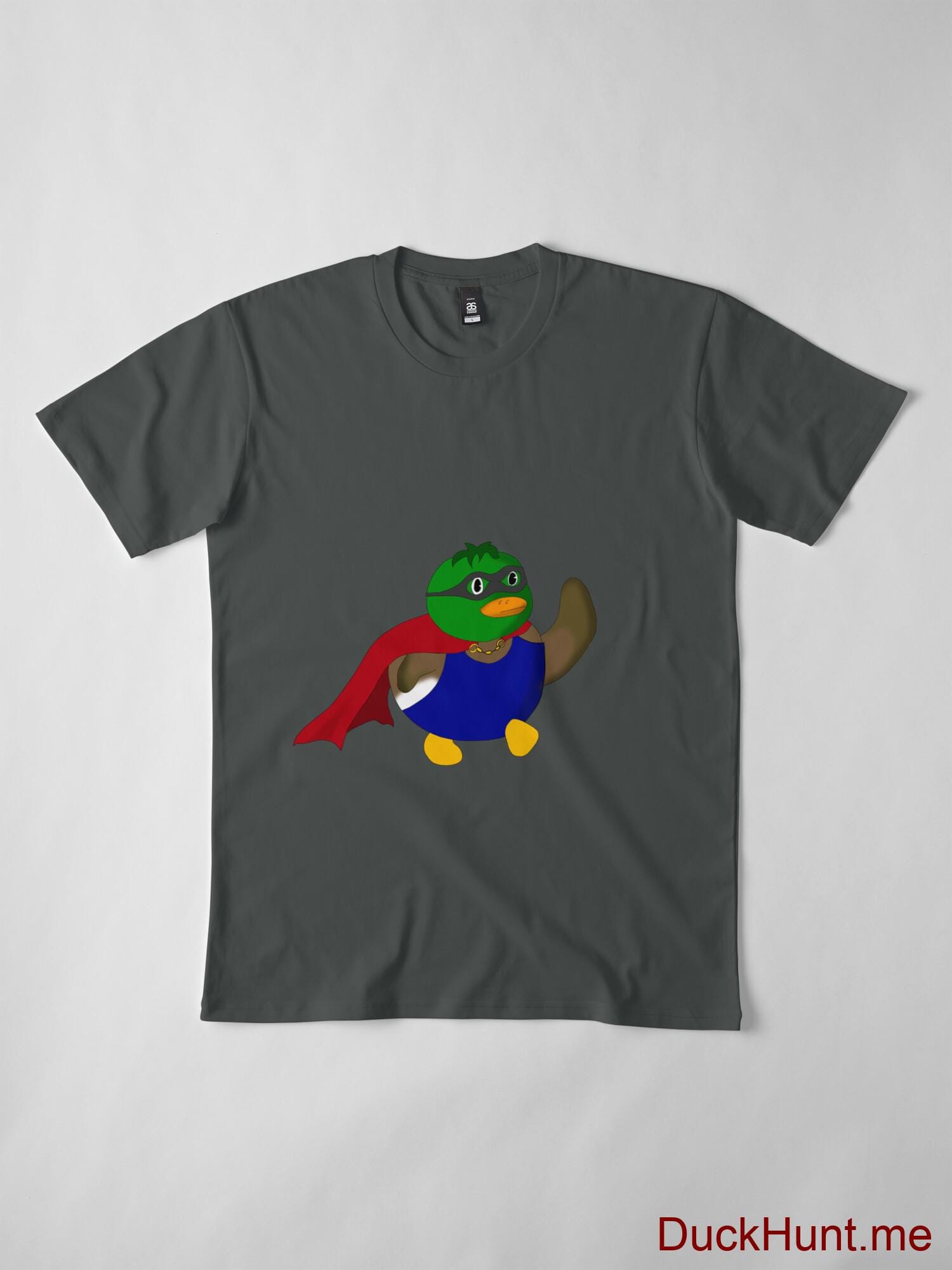 Alive Boss Duck Dark Grey Premium T-Shirt (Front printed) alternative image 3
