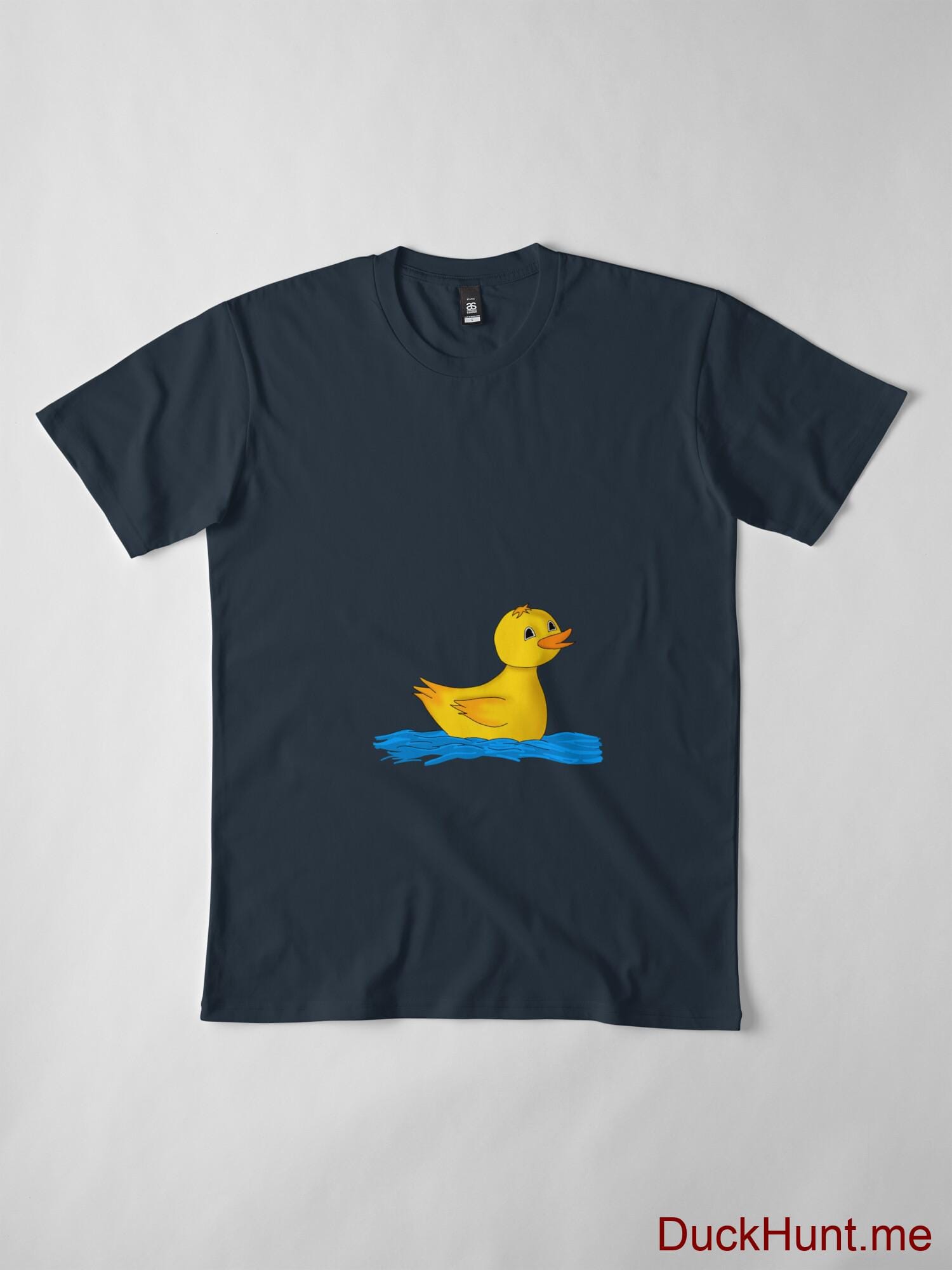 Plastic Duck Navy Premium T-Shirt (Front printed) alternative image 3