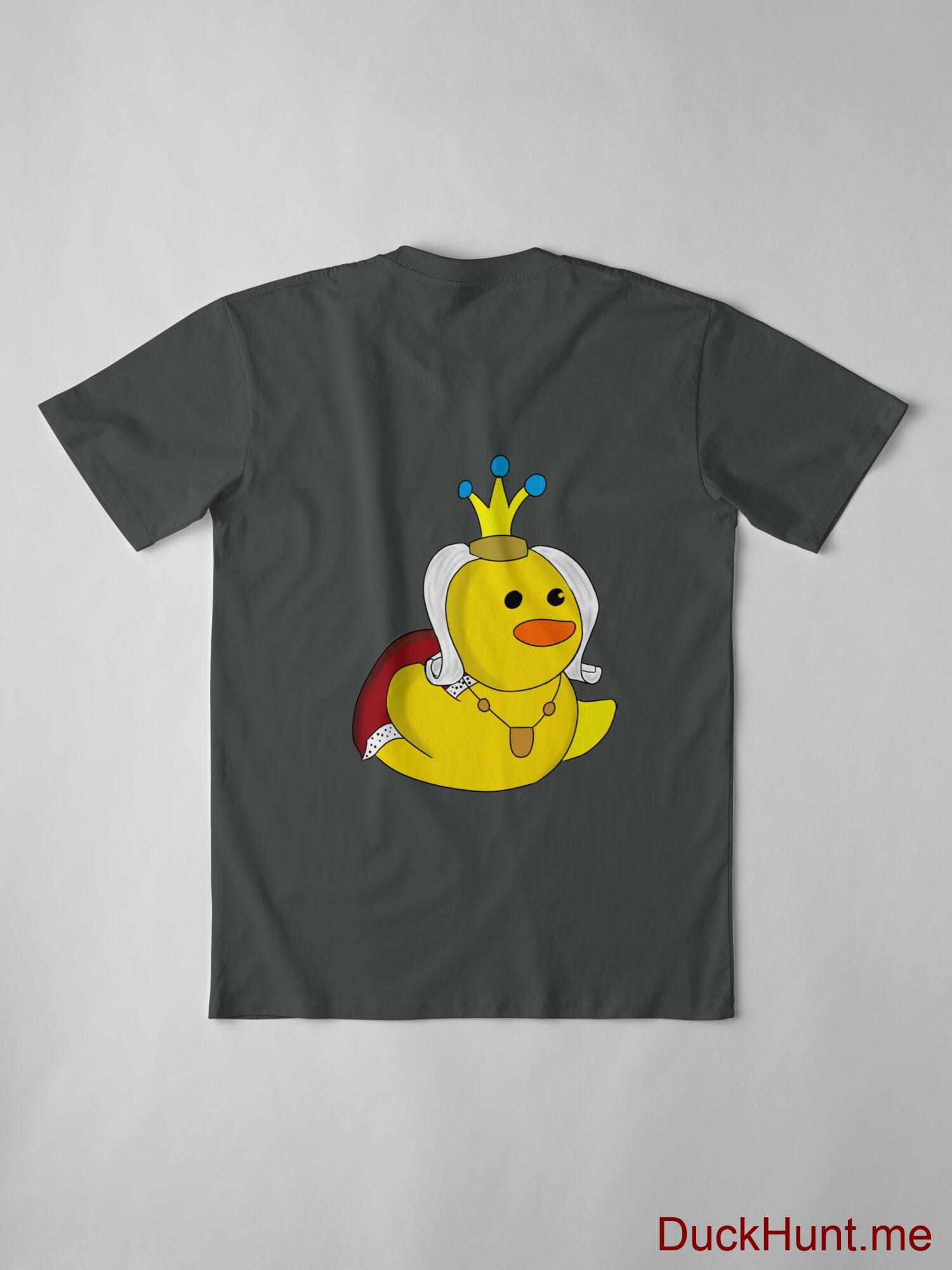 Royal Duck Dark Grey Premium T-Shirt (Back printed) alternative image 2