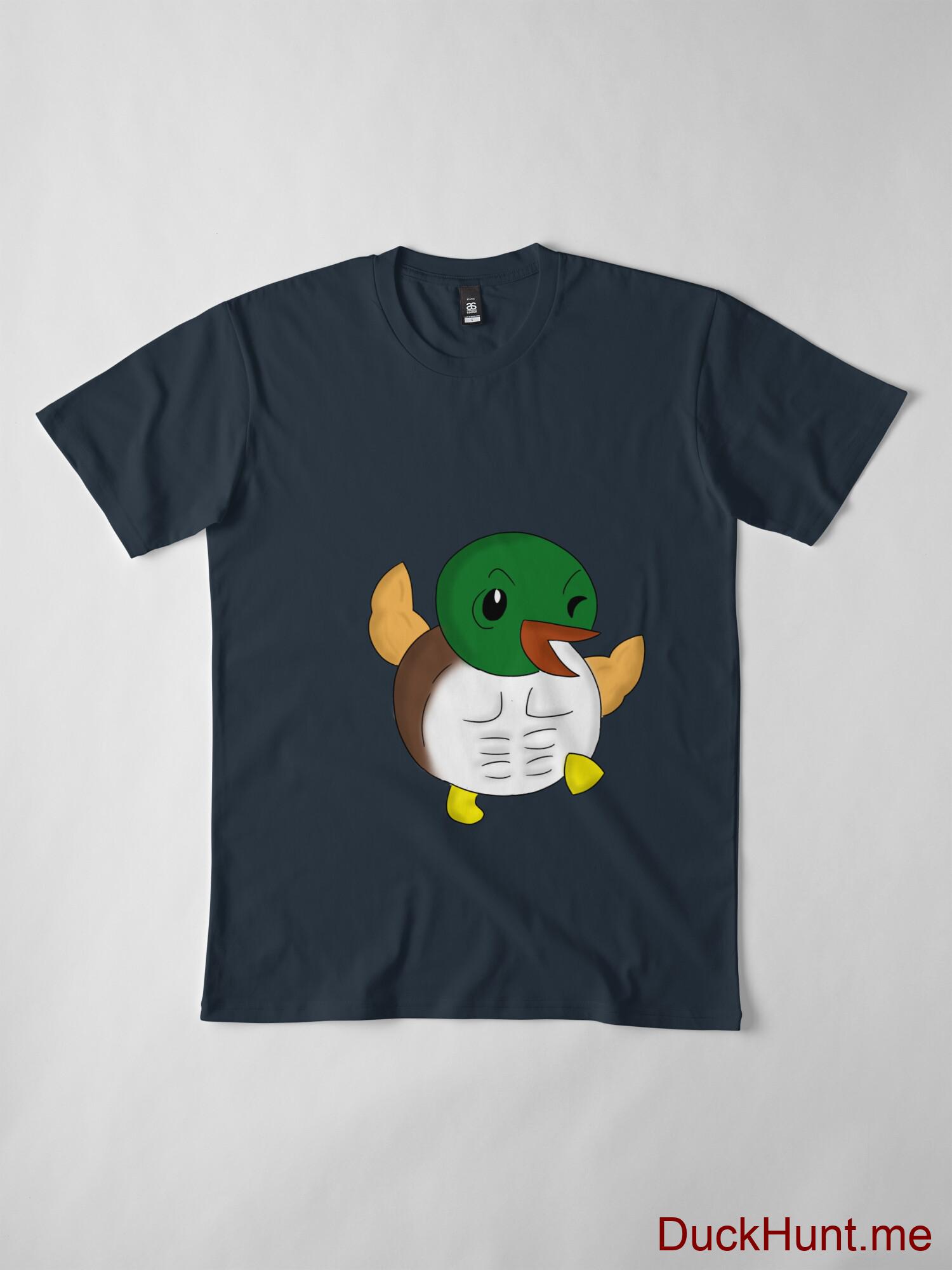 Super duck Navy Premium T-Shirt (Front printed) alternative image 3