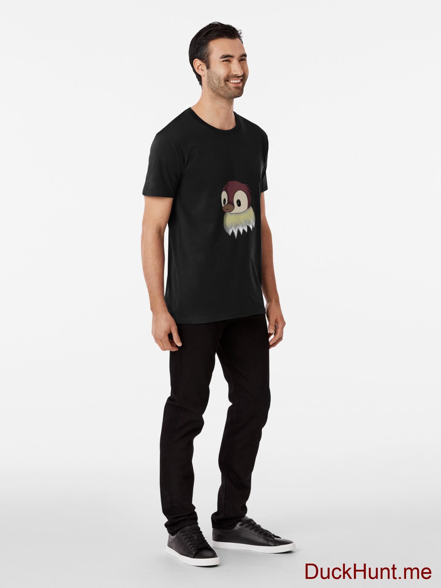 Ghost Duck (fogless) Black Premium T-Shirt (Front printed) alternative image 2