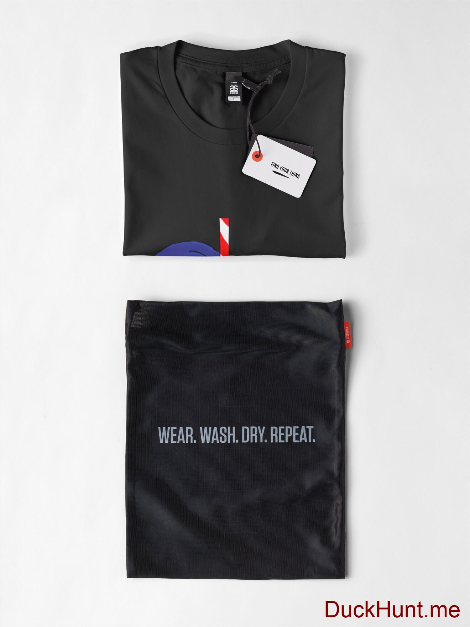 Armored Duck Black Premium T-Shirt (Front printed) alternative image 5