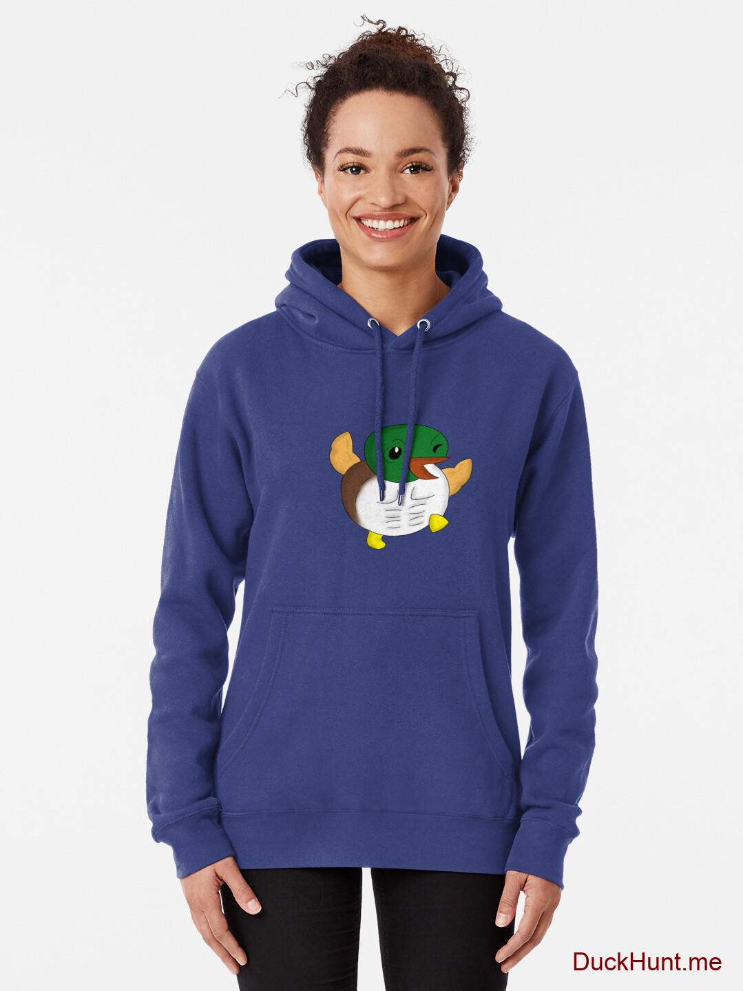 Super duck Blue Pullover Hoodie (Front printed) alternative image 1