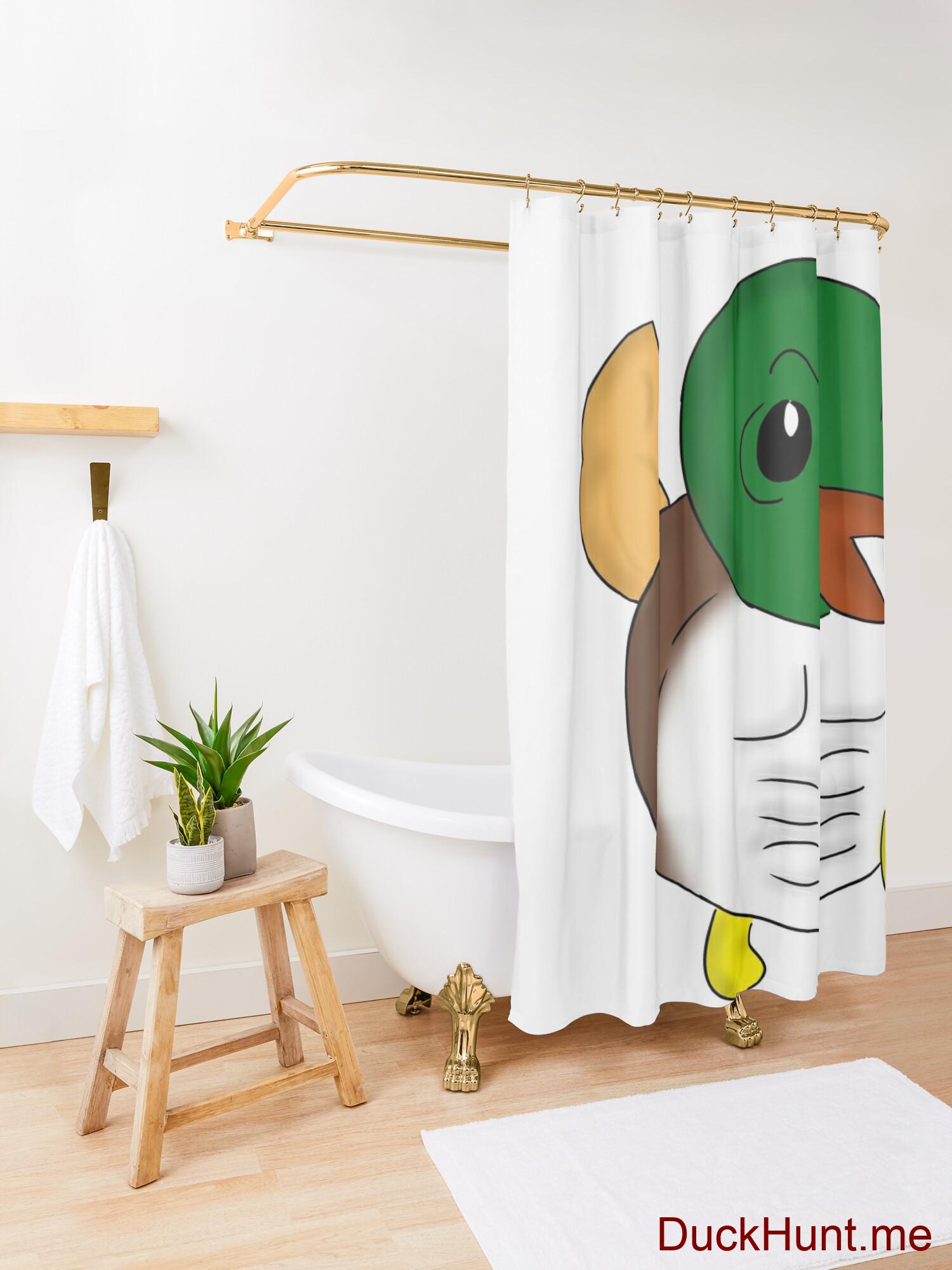Super duck Shower Curtain alternative image 3