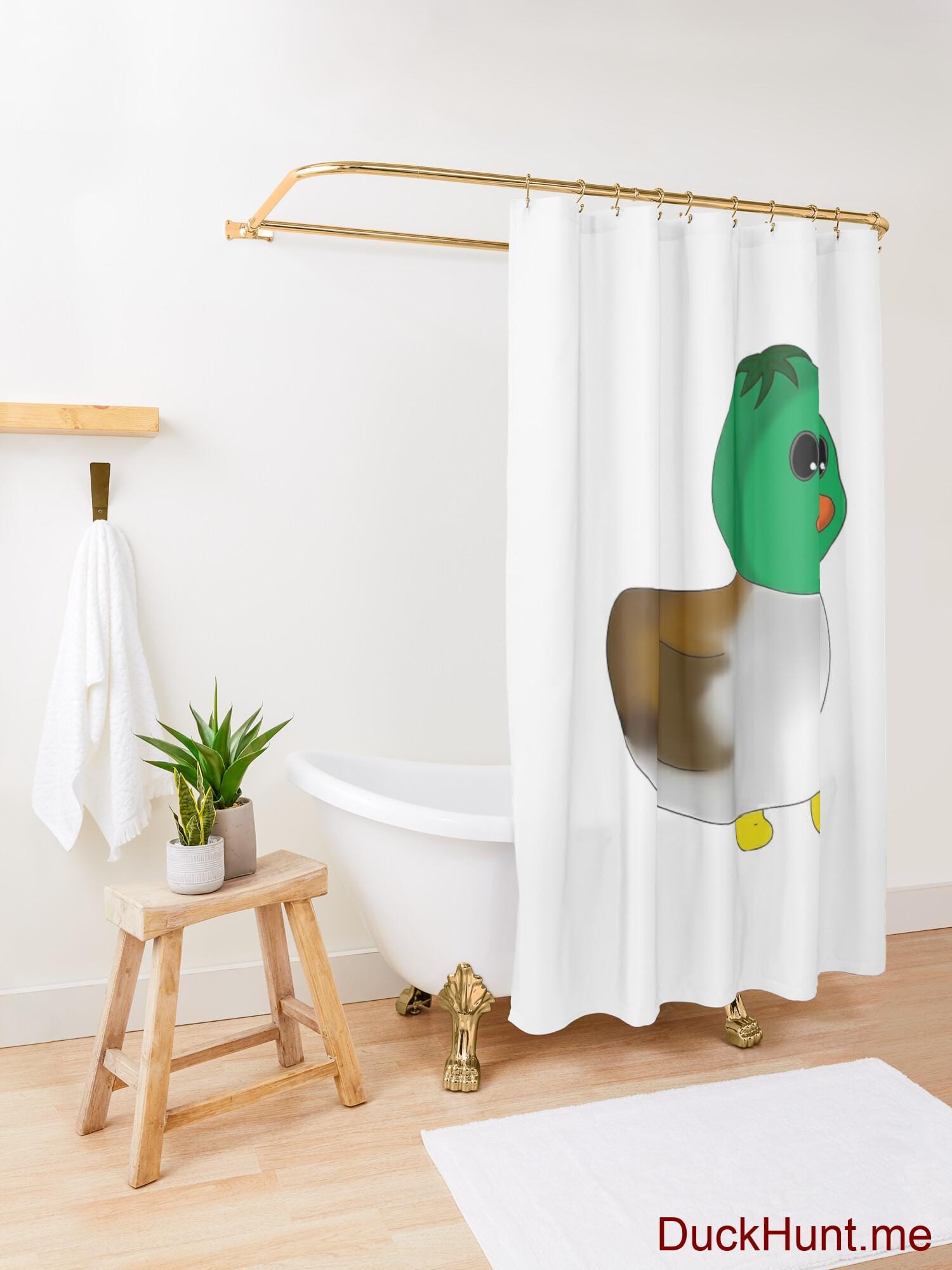 Normal Duck Shower Curtain alternative image 3
