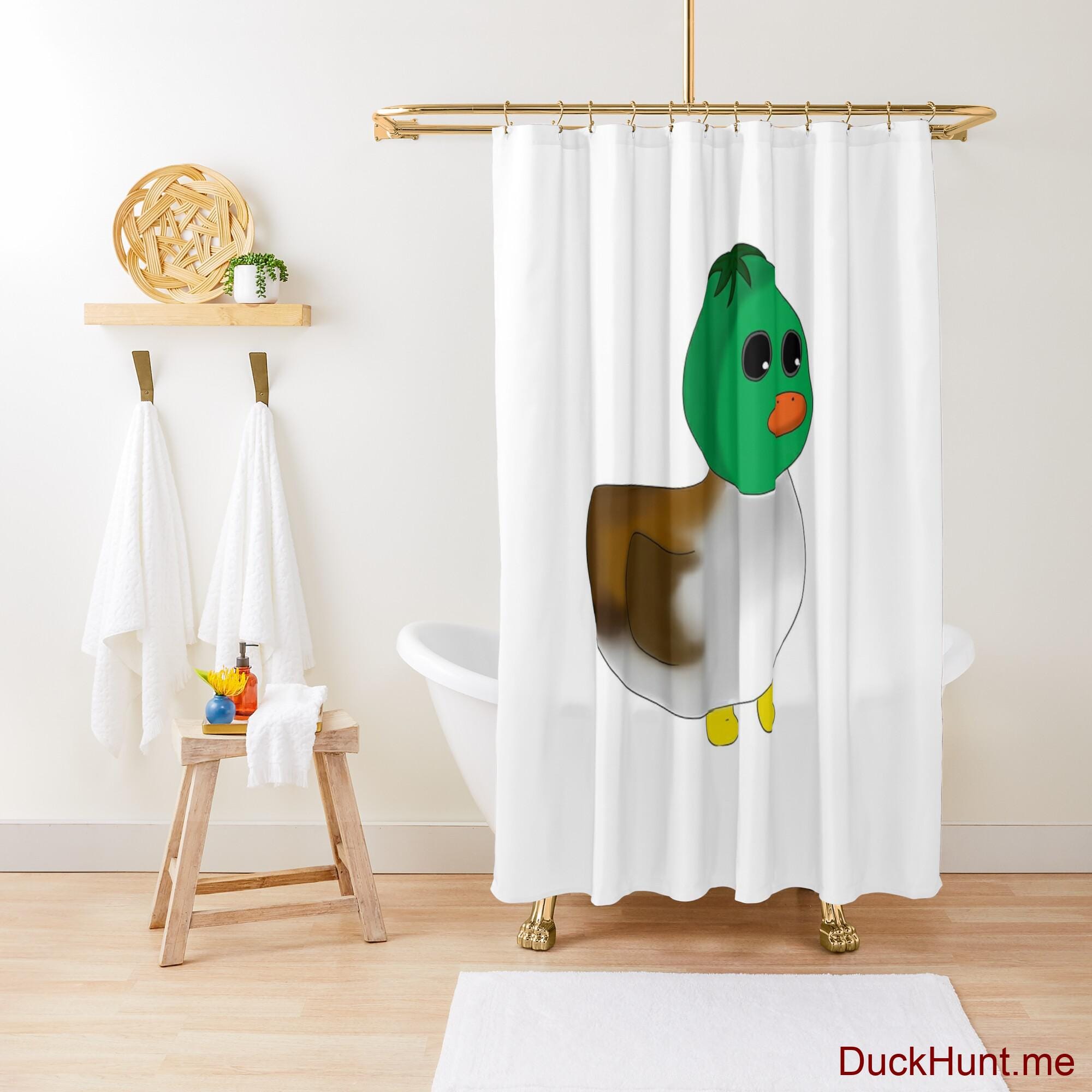 Normal Duck Shower Curtain